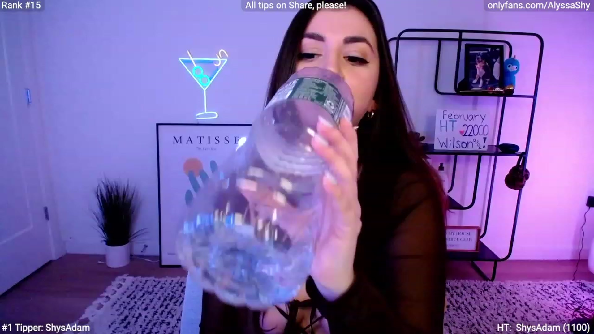 Gallery image thumbnail from AlyssaShy's myfreecams stream on, 02/28/2024, 23:21 image 2 of 20