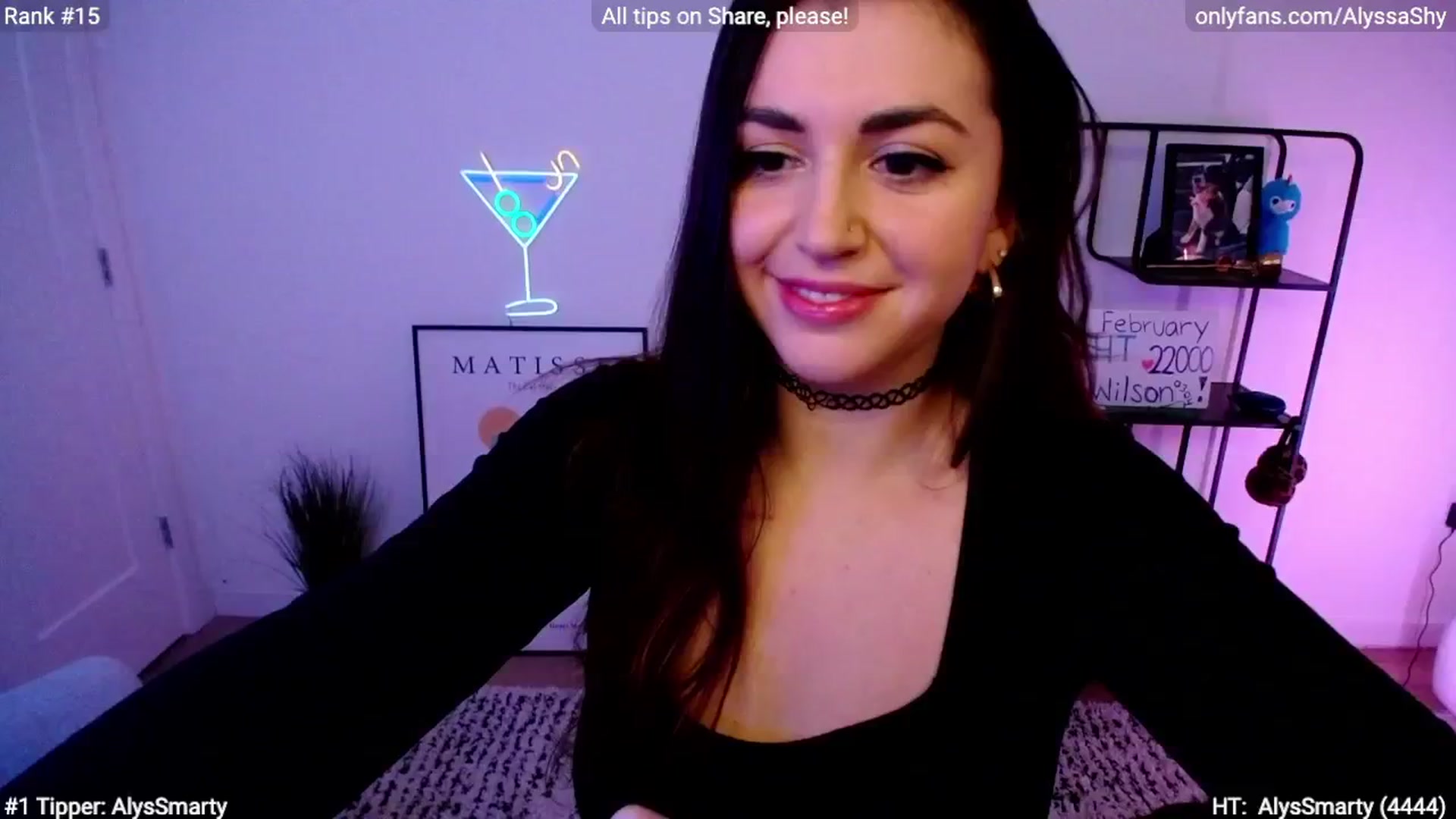 Gallery image thumbnail from AlyssaShy's myfreecams stream on, 03/01/2024, 04:43 image 1 of 20