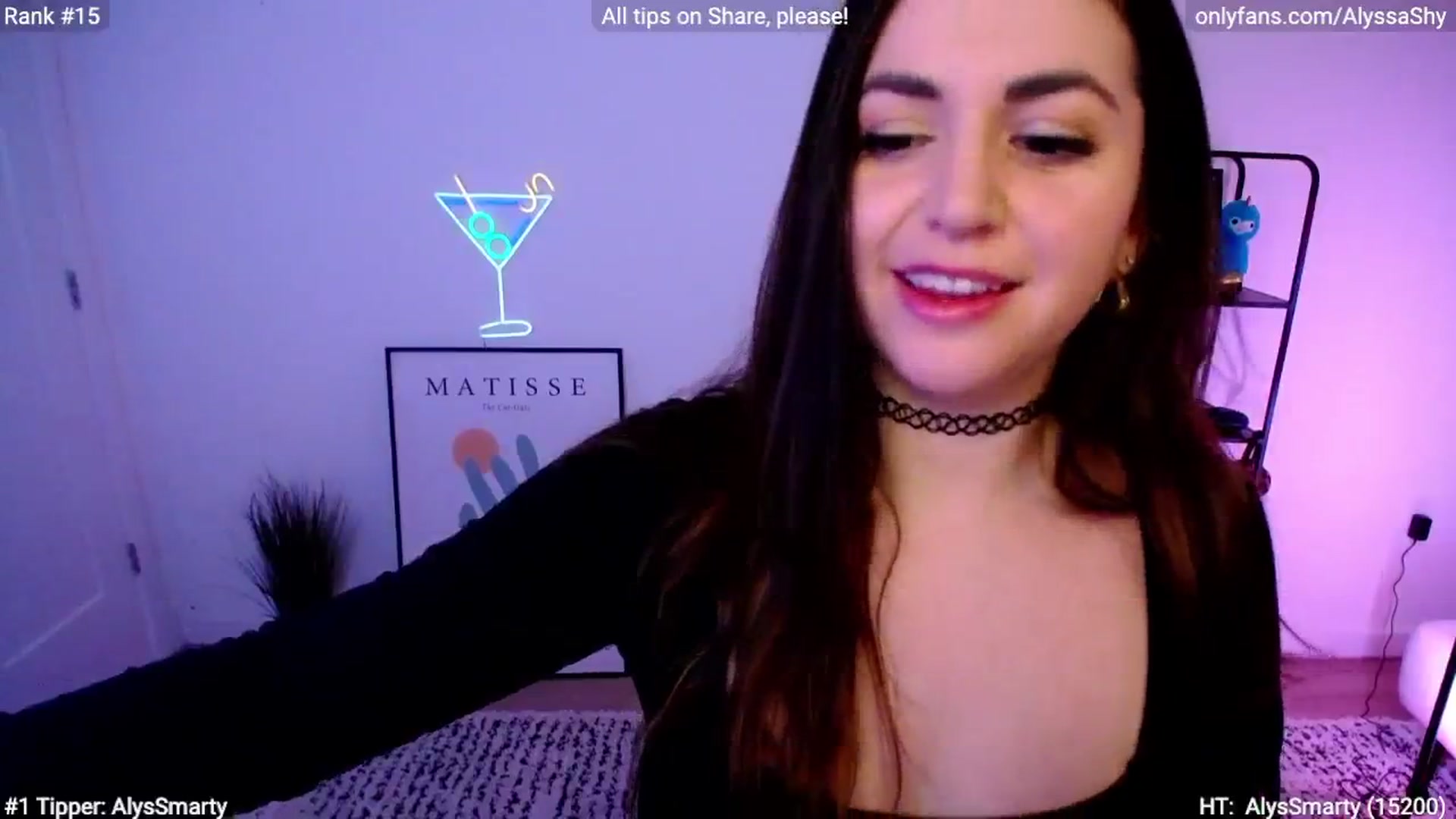 Gallery image thumbnail from AlyssaShy's myfreecams stream on, 03/01/2024, 04:43 image 14 of 20