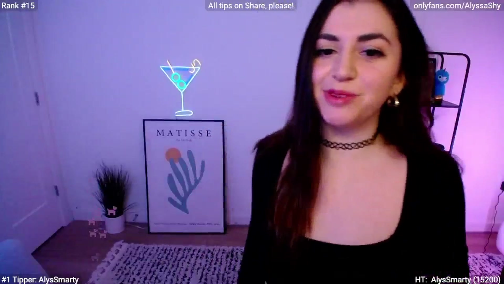 Gallery image thumbnail from AlyssaShy's myfreecams stream on, 03/01/2024, 04:43 image 7 of 20