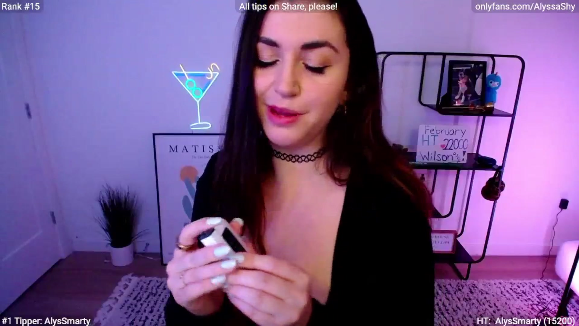 Gallery image thumbnail from AlyssaShy's myfreecams stream on, 03/01/2024, 04:43 image 15 of 20