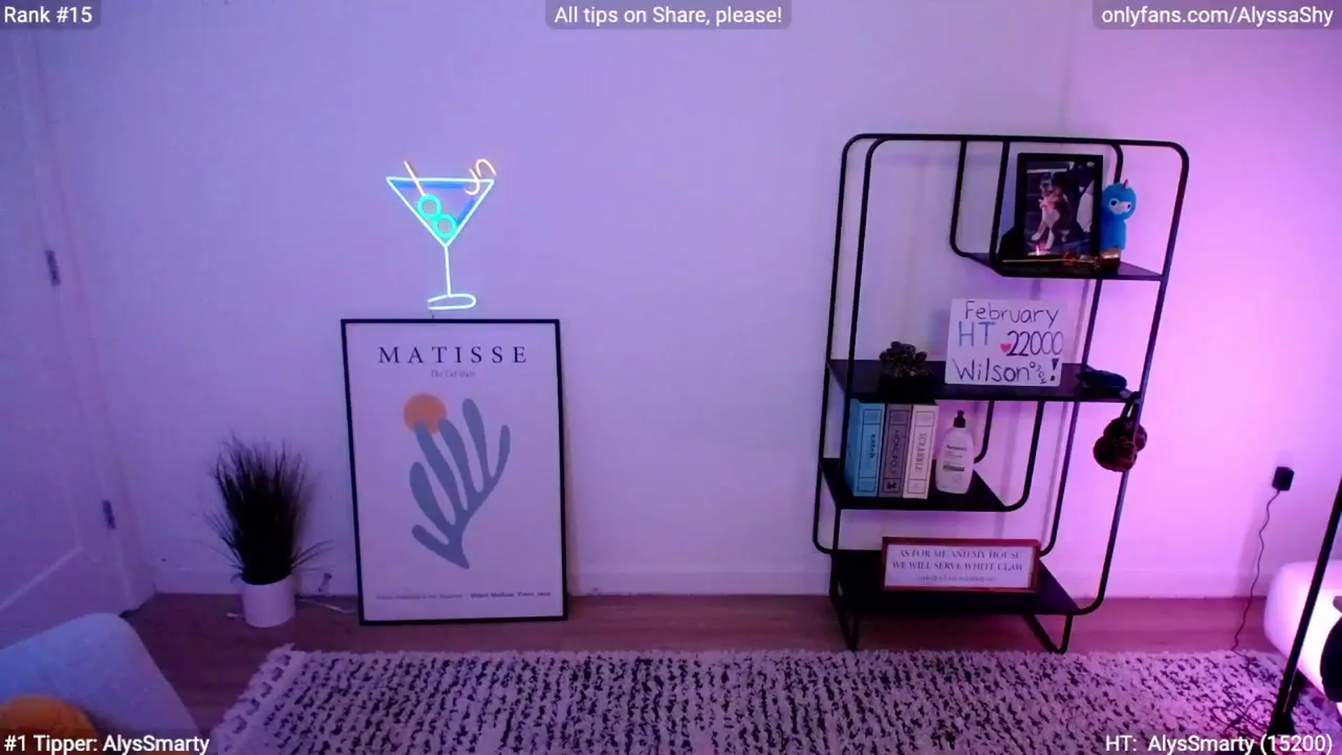 Gallery image thumbnail from AlyssaShy's myfreecams stream on, 03/01/2024, 07:54 image 3 of 20