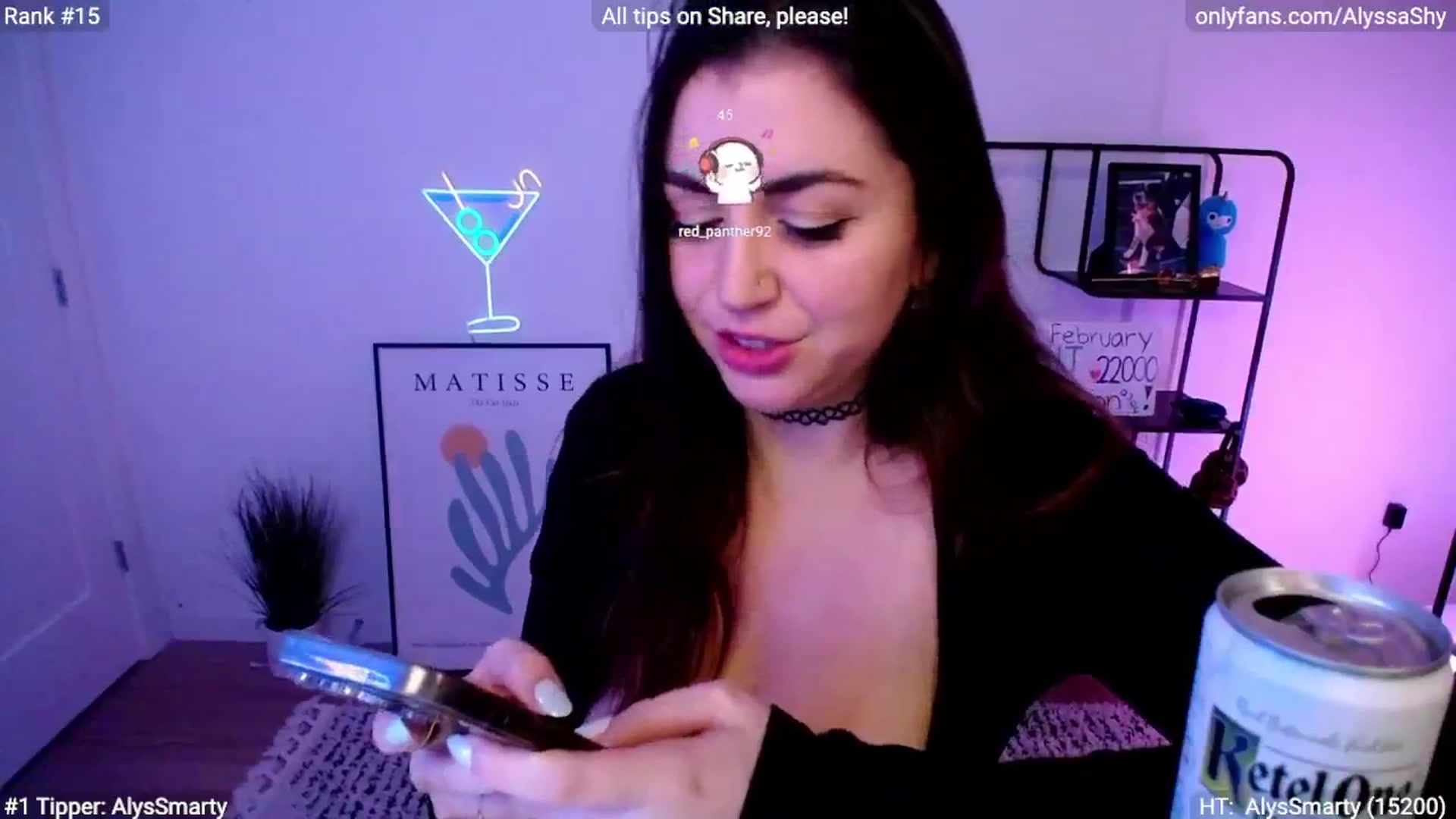 Gallery image thumbnail from AlyssaShy's myfreecams stream on, 03/01/2024, 07:54 image 12 of 20