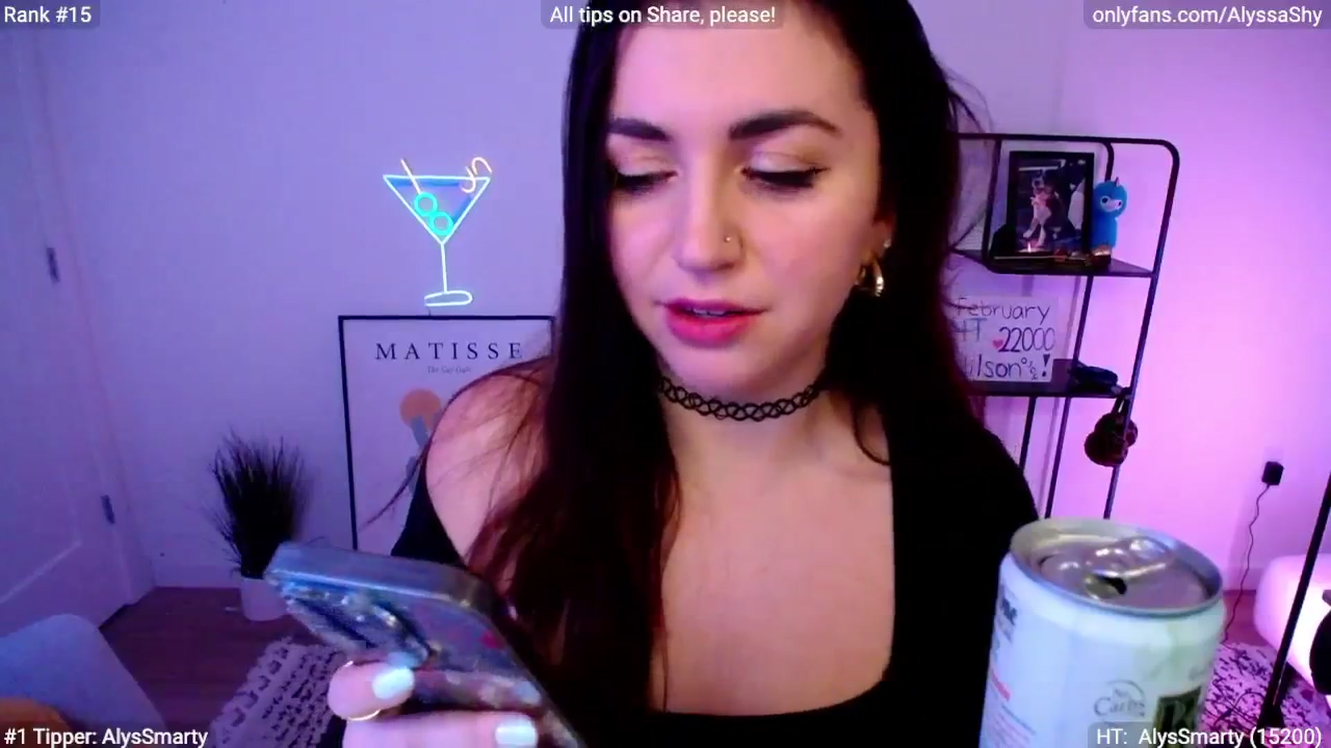 Gallery image thumbnail from AlyssaShy's myfreecams stream on, 03/01/2024, 07:54 image 7 of 20
