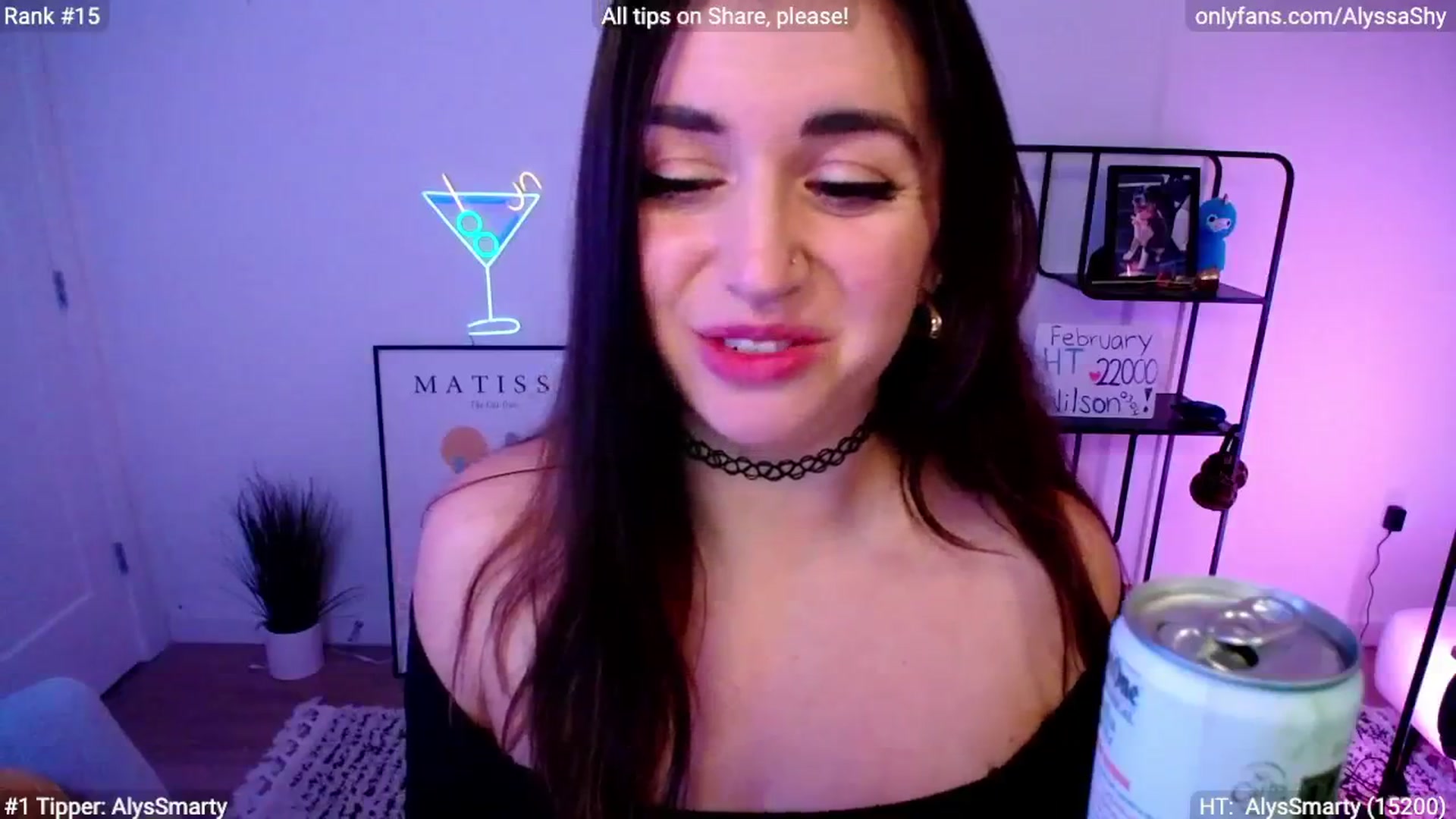 Gallery image thumbnail from AlyssaShy's myfreecams stream on, 03/01/2024, 07:54 image 8 of 20