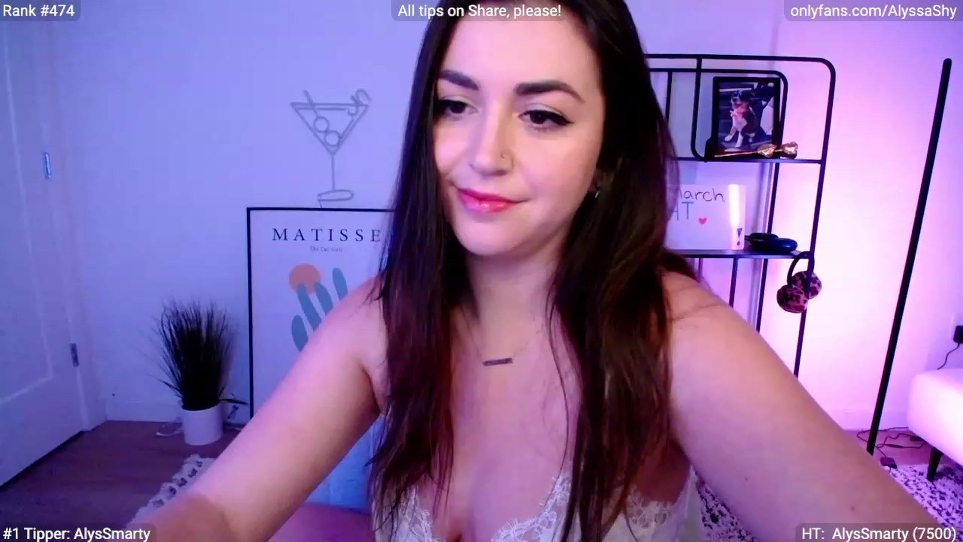 Gallery image thumbnail from AlyssaShy's myfreecams stream on, 03/12/2024, 23:21 image 15 of 20