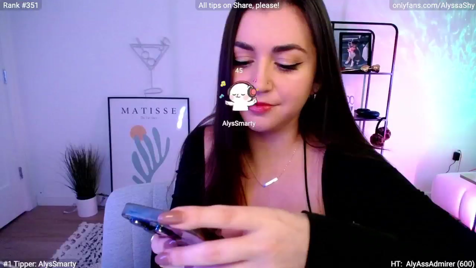 Gallery image thumbnail from AlyssaShy's myfreecams stream on, 03/14/2024, 22:33 image 10 of 20