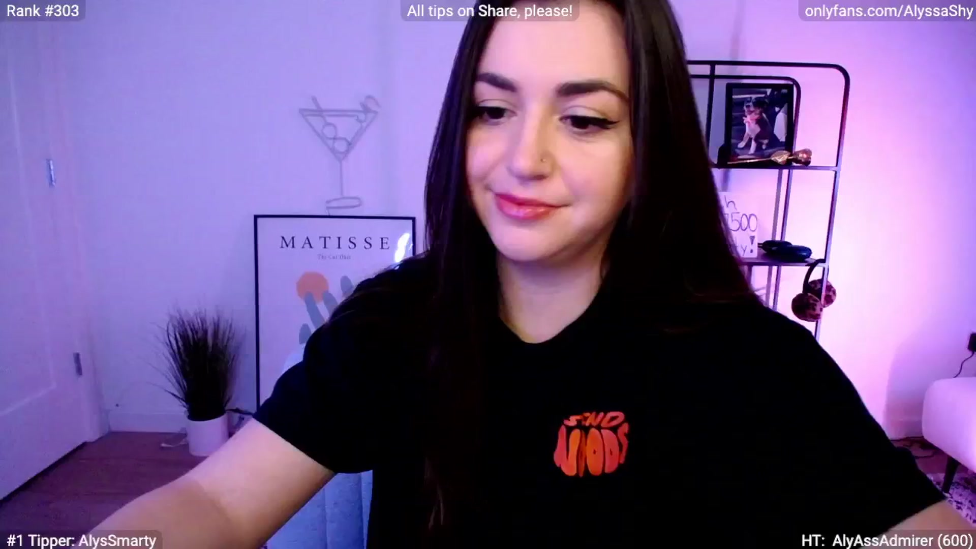 Gallery image thumbnail from AlyssaShy's myfreecams stream on, 03/15/2024, 01:02 image 3 of 20