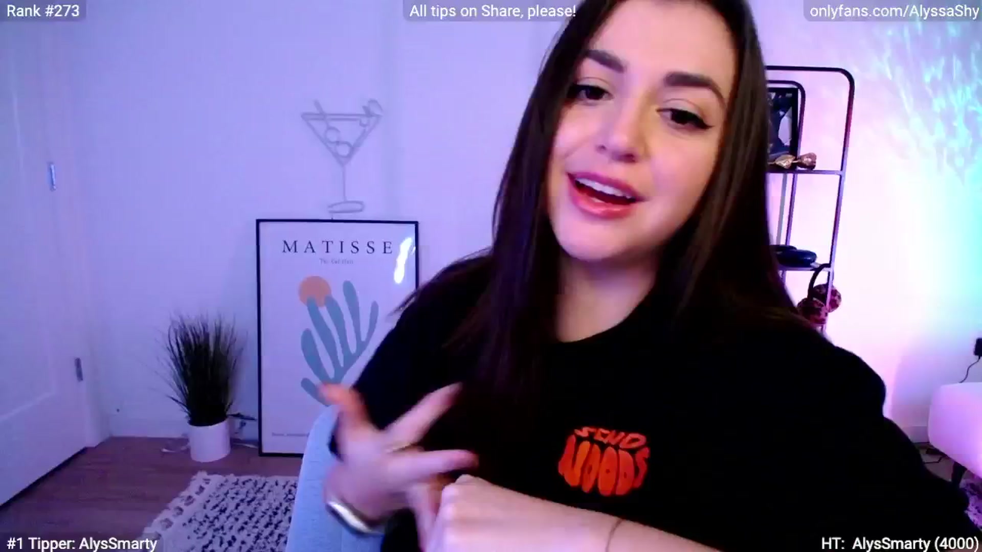 Gallery image thumbnail from AlyssaShy's myfreecams stream on, 03/15/2024, 01:02 image 11 of 20