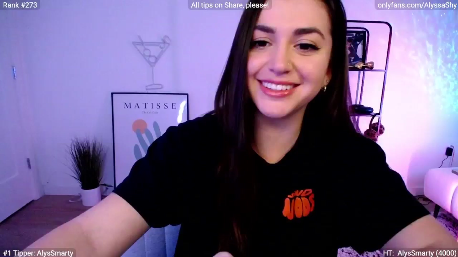 Gallery image thumbnail from AlyssaShy's myfreecams stream on, 03/15/2024, 01:02 image 19 of 20