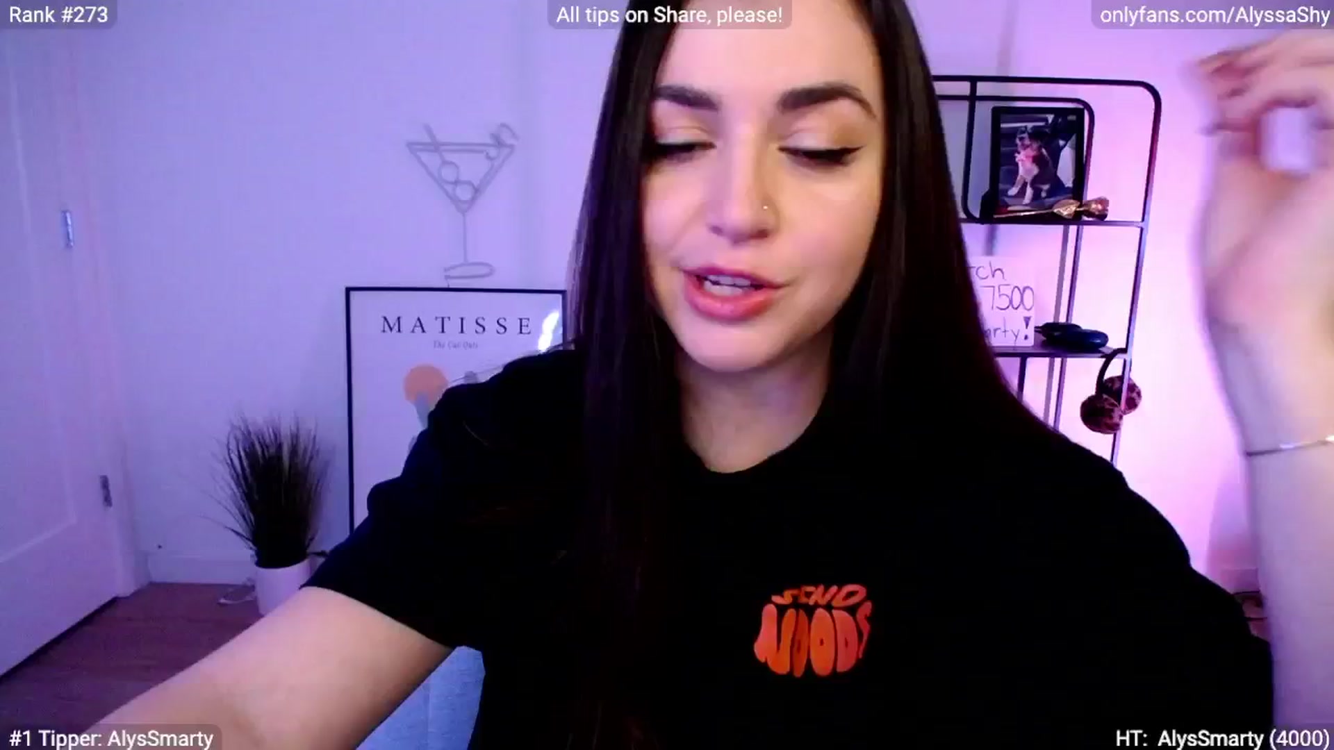 Gallery image thumbnail from AlyssaShy's myfreecams stream on, 03/15/2024, 01:02 image 12 of 20