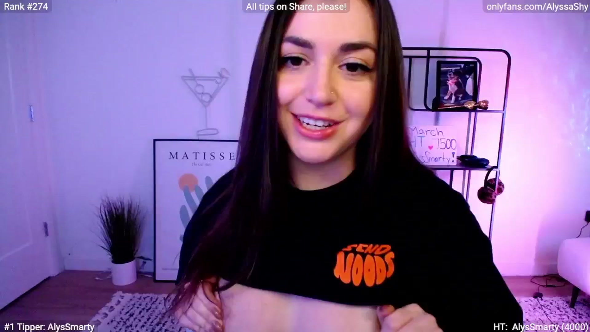 Gallery image thumbnail from AlyssaShy's myfreecams stream on, 03/15/2024, 01:02 image 15 of 20