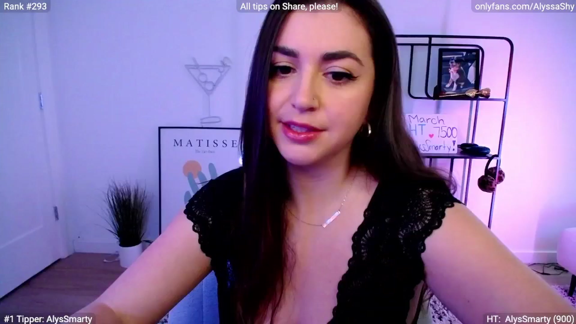 Gallery image thumbnail from AlyssaShy's myfreecams stream on, 03/15/2024, 22:25 image 16 of 20