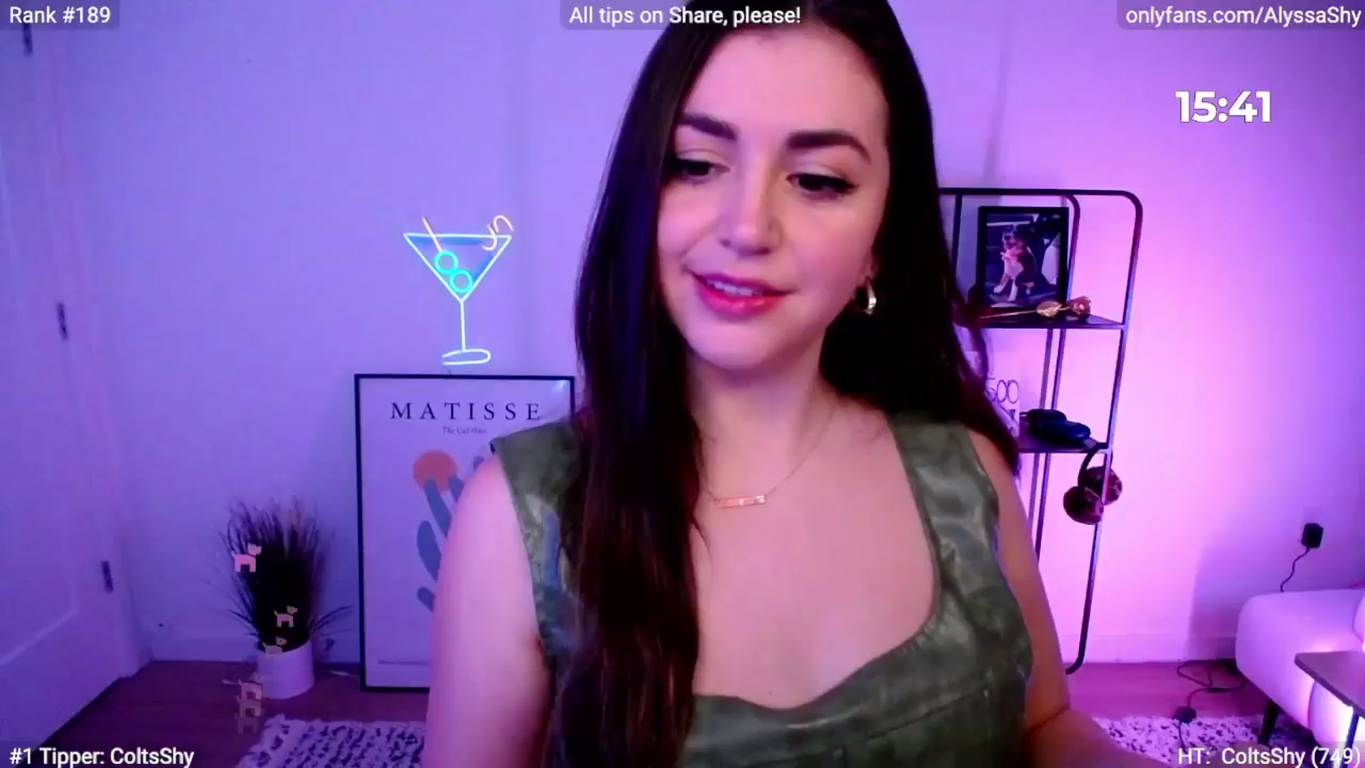 Gallery image thumbnail from AlyssaShy's myfreecams stream on, 03/17/2024, 24:42 image 4 of 20