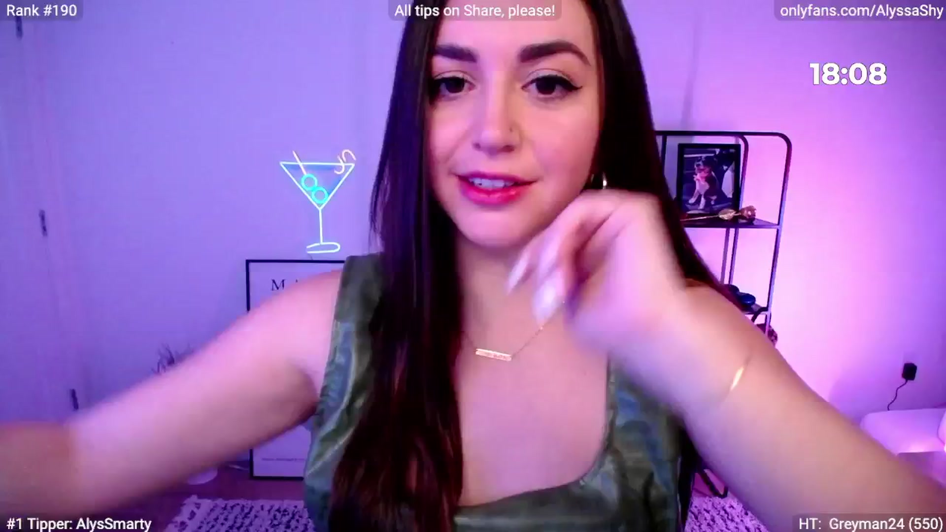 Gallery image thumbnail from AlyssaShy's myfreecams stream on, 03/17/2024, 24:42 image 3 of 20