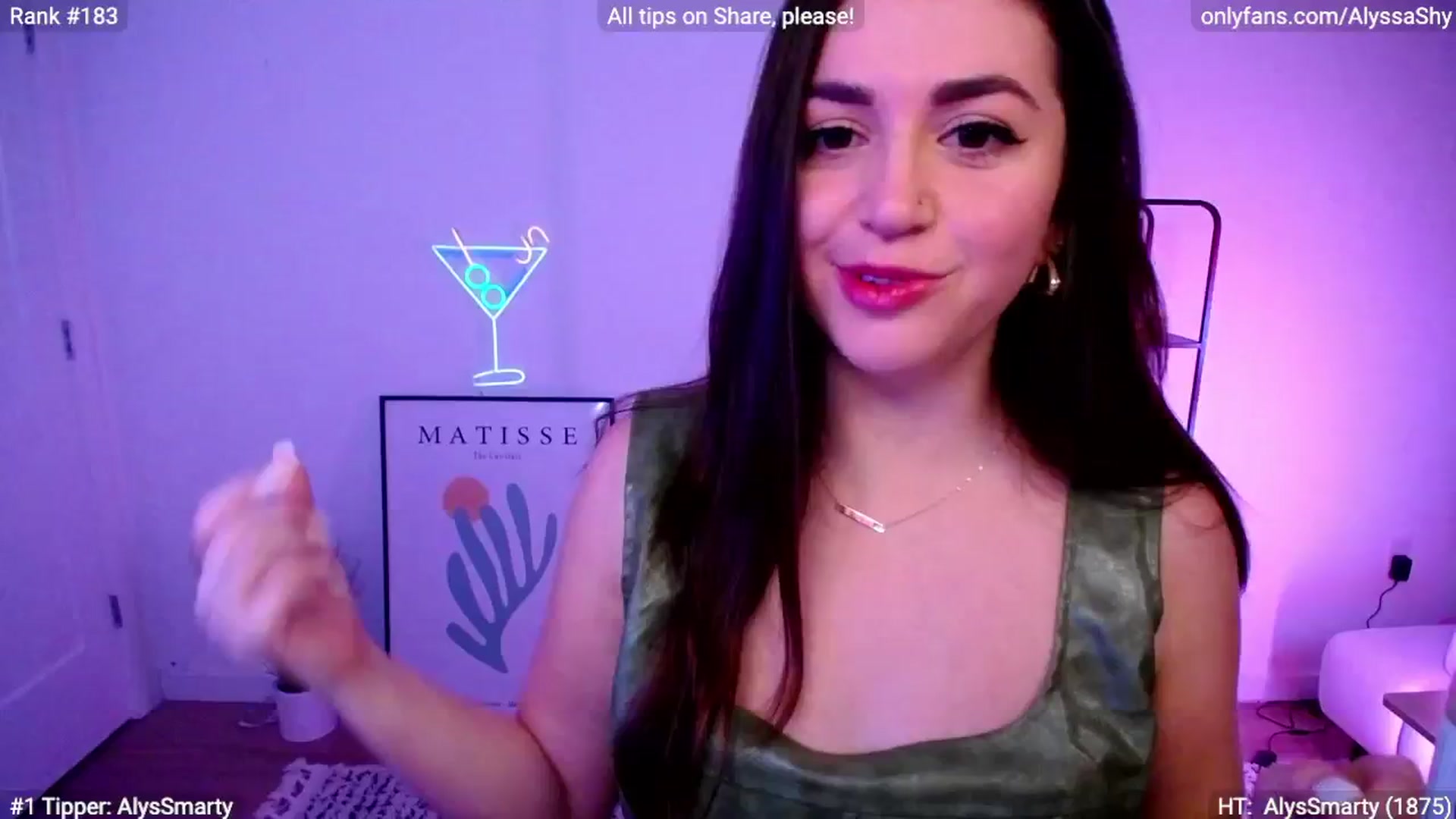 Gallery image thumbnail from AlyssaShy's myfreecams stream on, 03/17/2024, 24:42 image 11 of 20