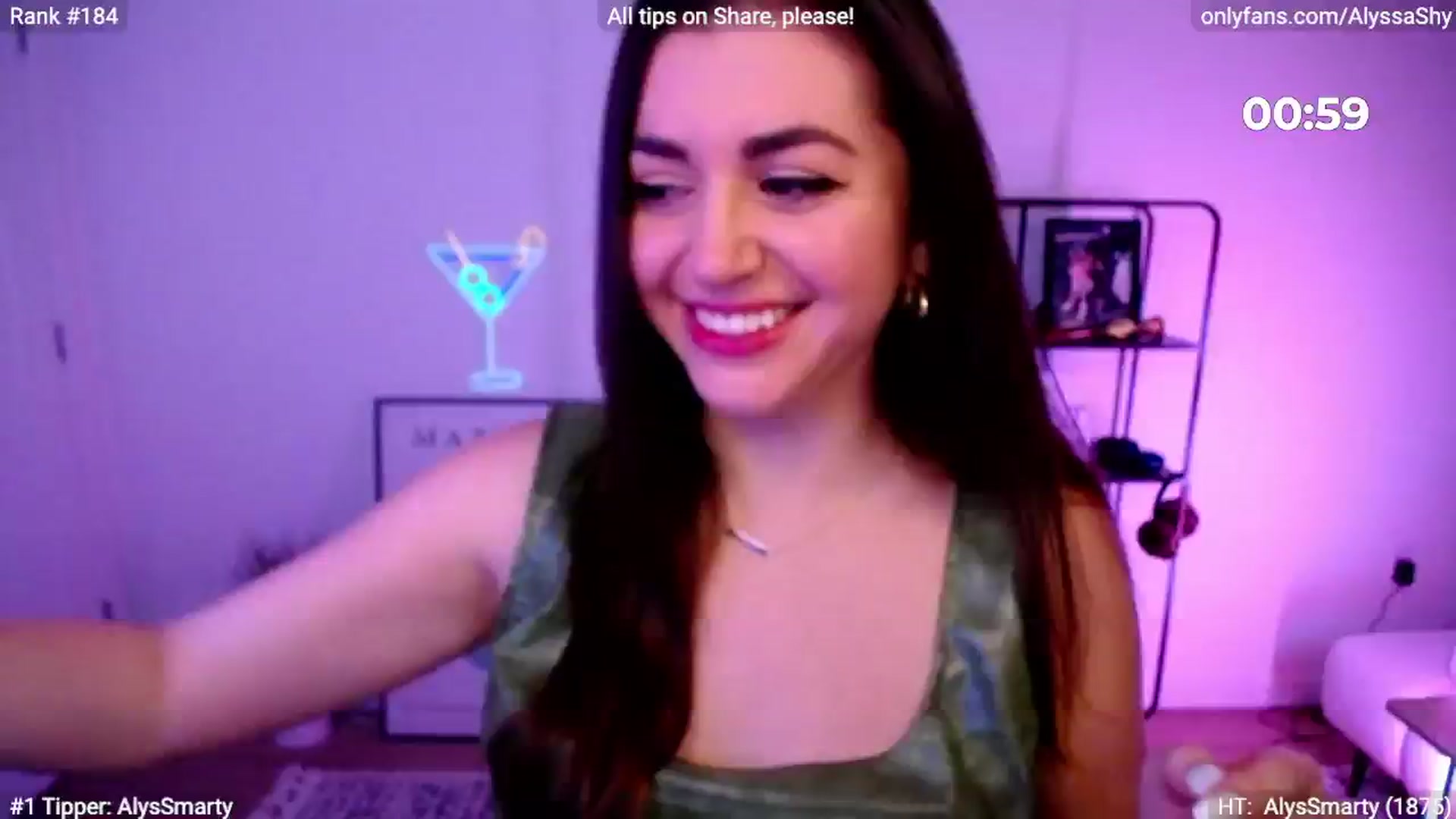 Gallery image thumbnail from AlyssaShy's myfreecams stream on, 03/17/2024, 24:42 image 10 of 20