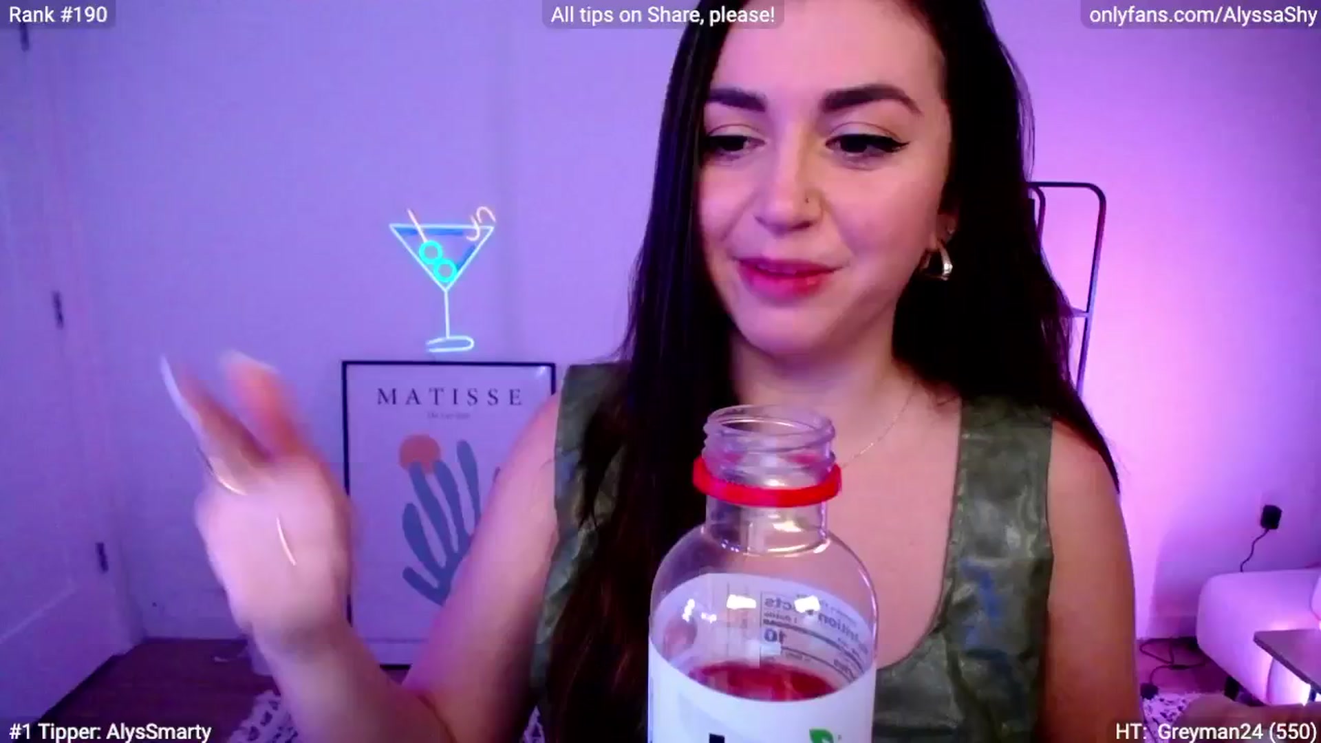 Gallery image thumbnail from AlyssaShy's myfreecams stream on, 03/17/2024, 24:42 image 1 of 20