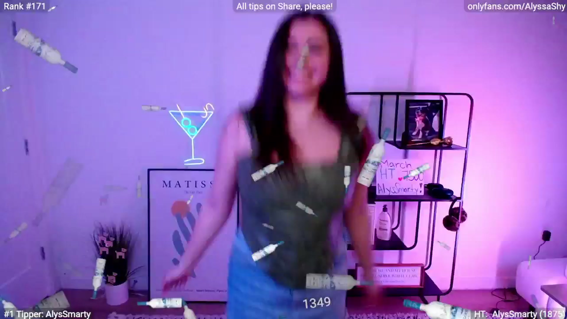 Gallery image thumbnail from AlyssaShy's myfreecams stream on, 03/17/2024, 04:04 image 4 of 20