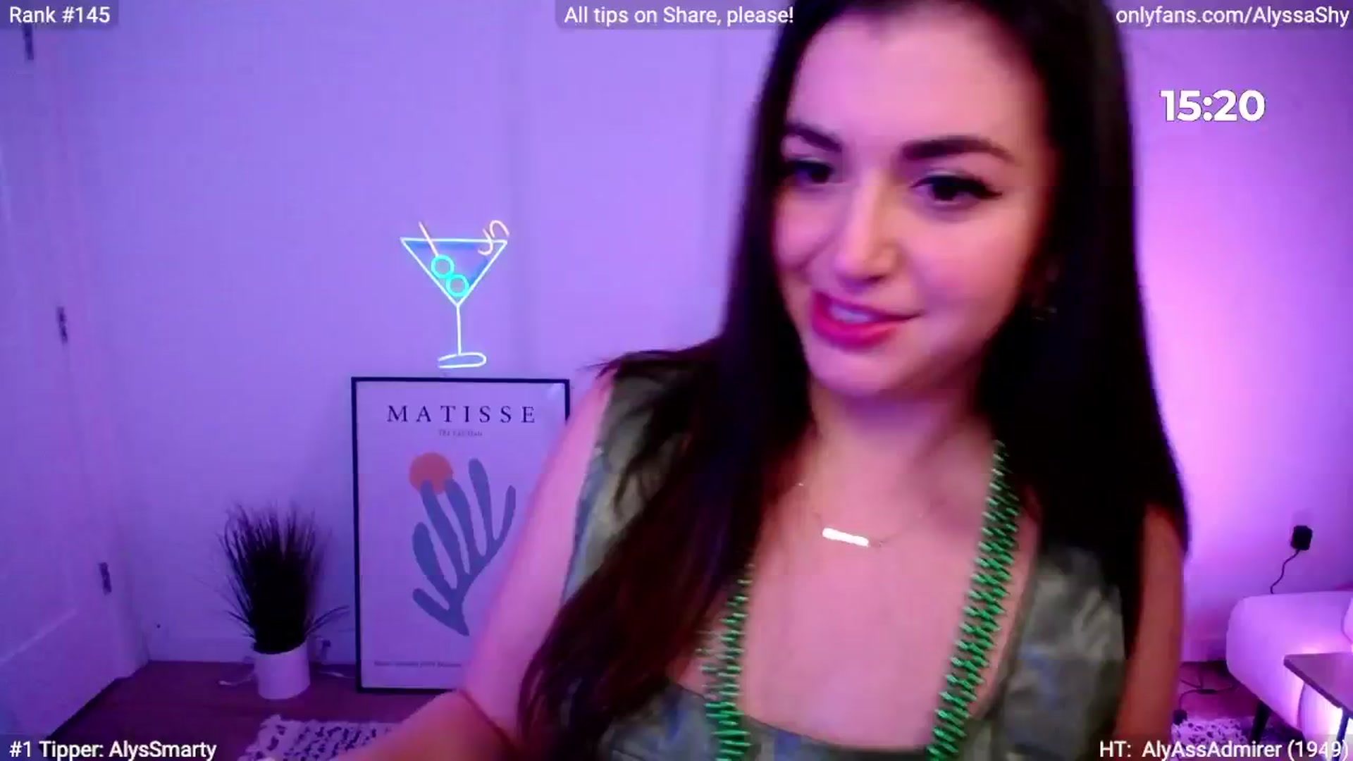 Gallery image thumbnail from AlyssaShy's myfreecams stream on, 03/17/2024, 04:04 image 11 of 20
