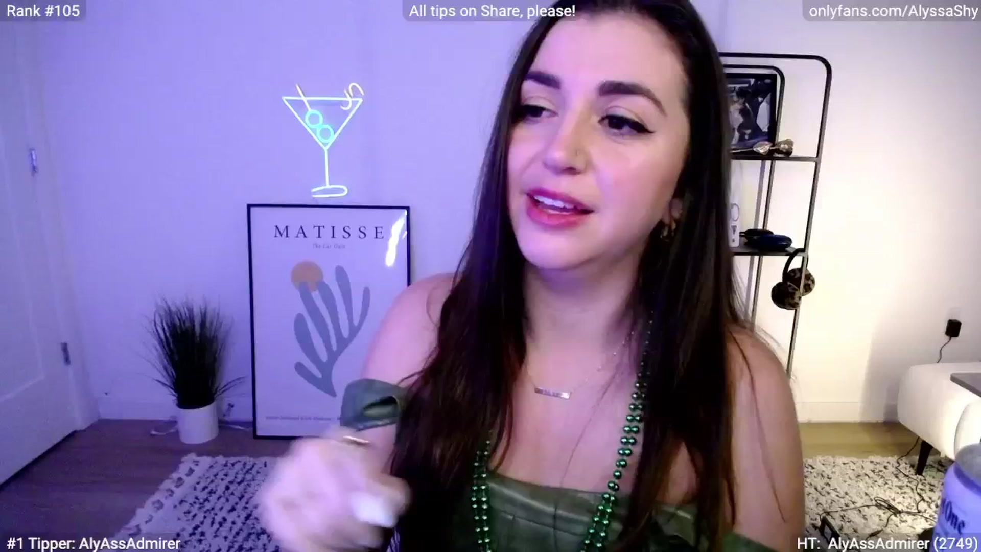 Gallery image thumbnail from AlyssaShy's myfreecams stream on, 03/17/2024, 06:13 image 20 of 20