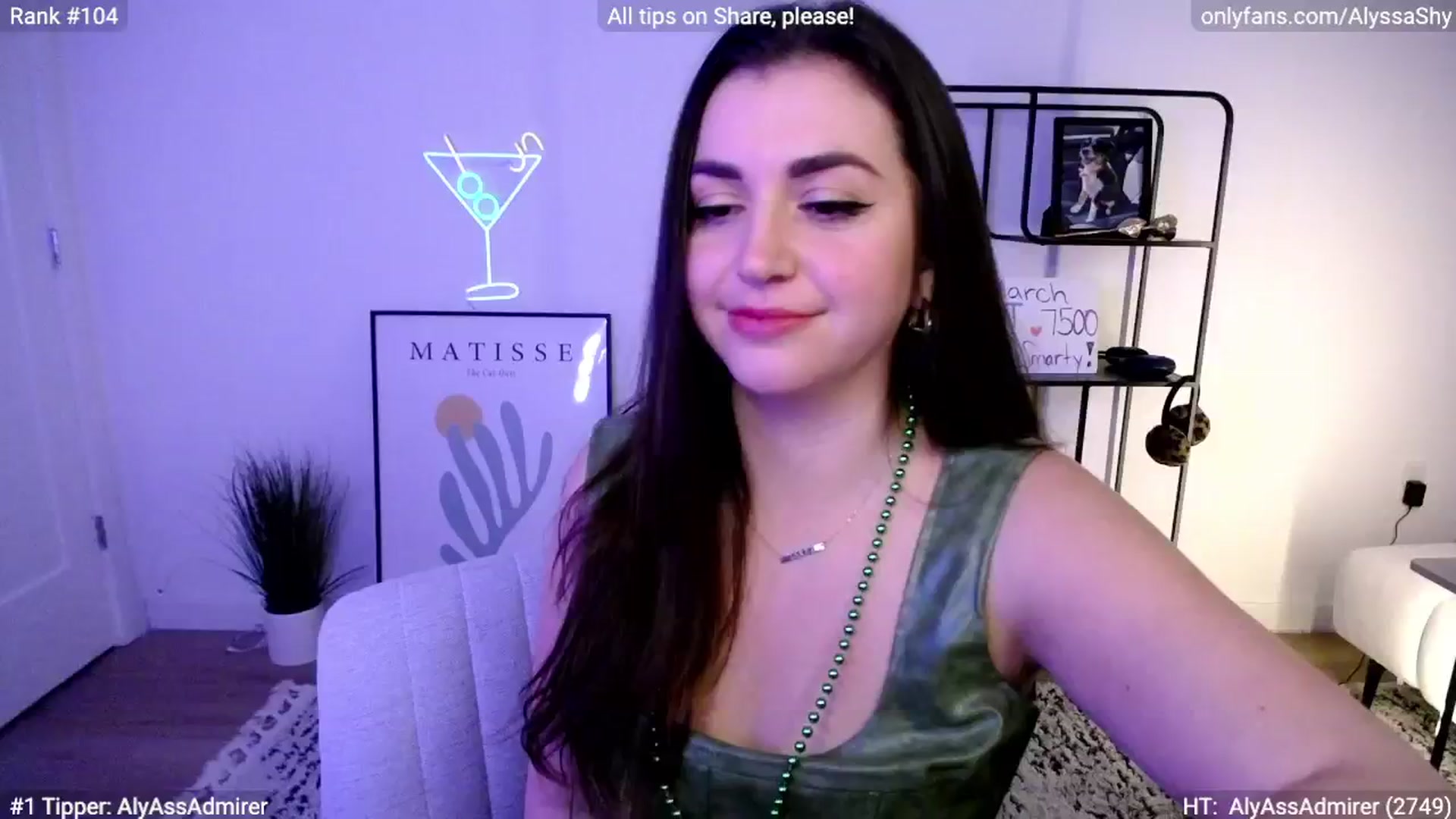 Gallery image thumbnail from AlyssaShy's myfreecams stream on, 03/17/2024, 06:13 image 10 of 20