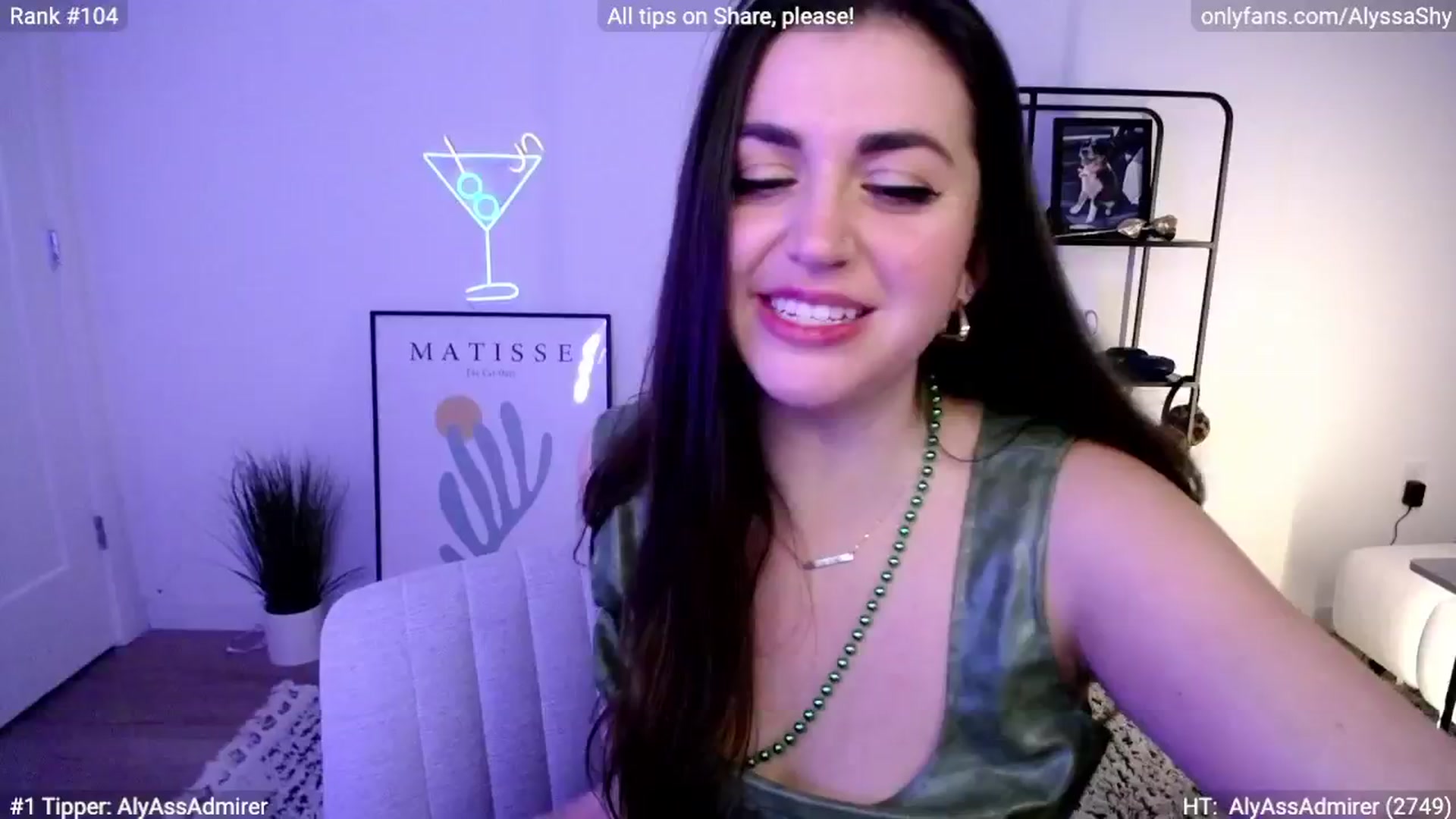 Gallery image thumbnail from AlyssaShy's myfreecams stream on, 03/17/2024, 06:13 image 9 of 20