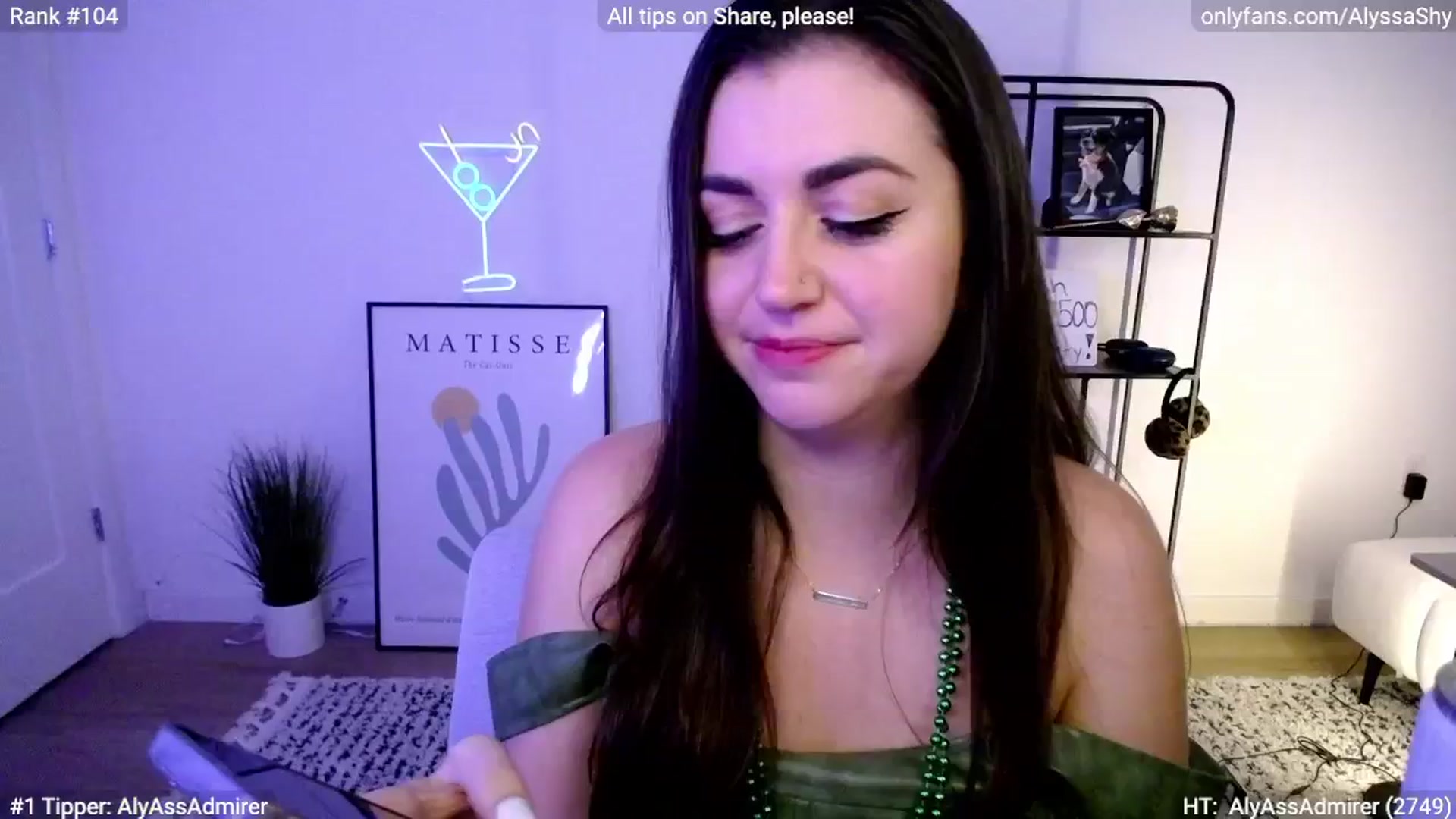 Gallery image thumbnail from AlyssaShy's myfreecams stream on, 03/17/2024, 06:13 image 19 of 20