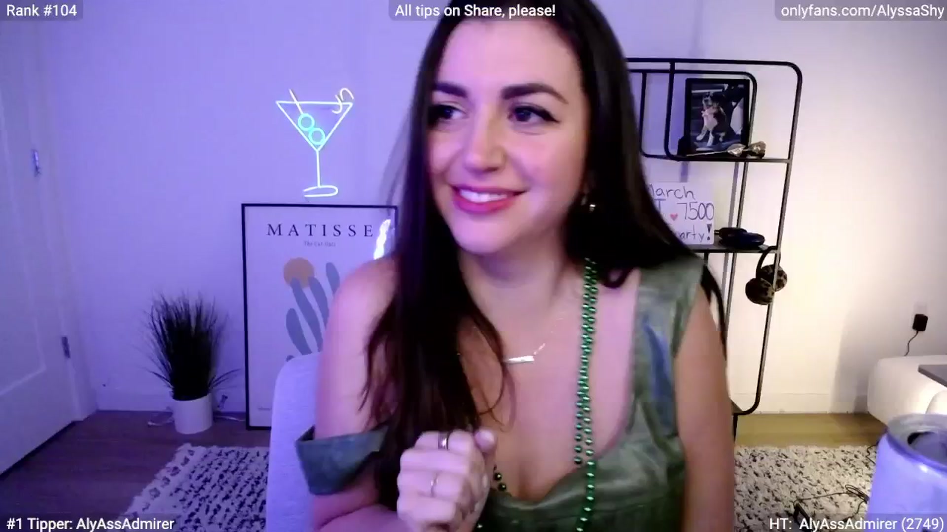 Gallery image thumbnail from AlyssaShy's myfreecams stream on, 03/17/2024, 06:13 image 15 of 20