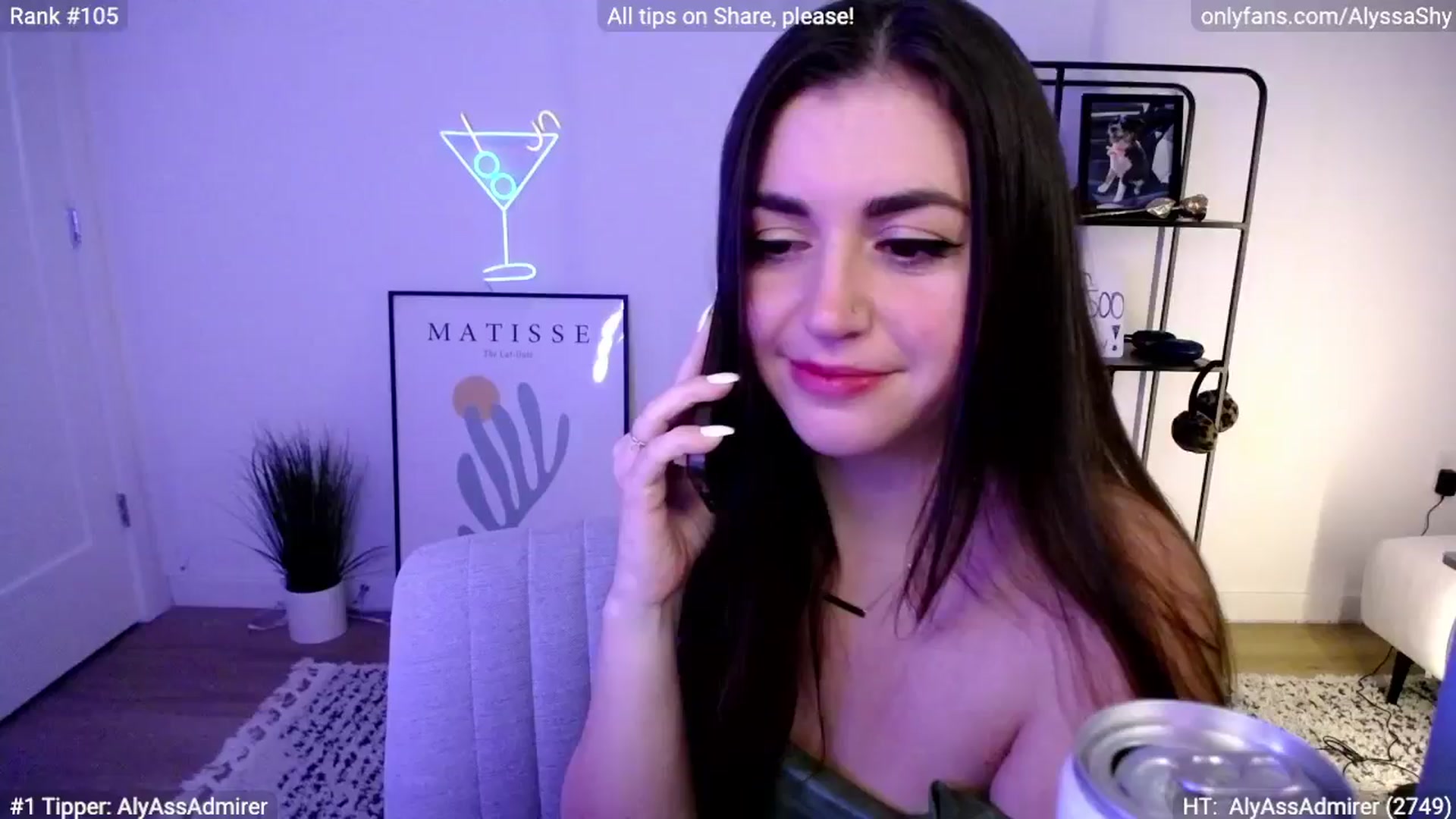 Gallery image thumbnail from AlyssaShy's myfreecams stream on, 03/17/2024, 06:49 image 15 of 20