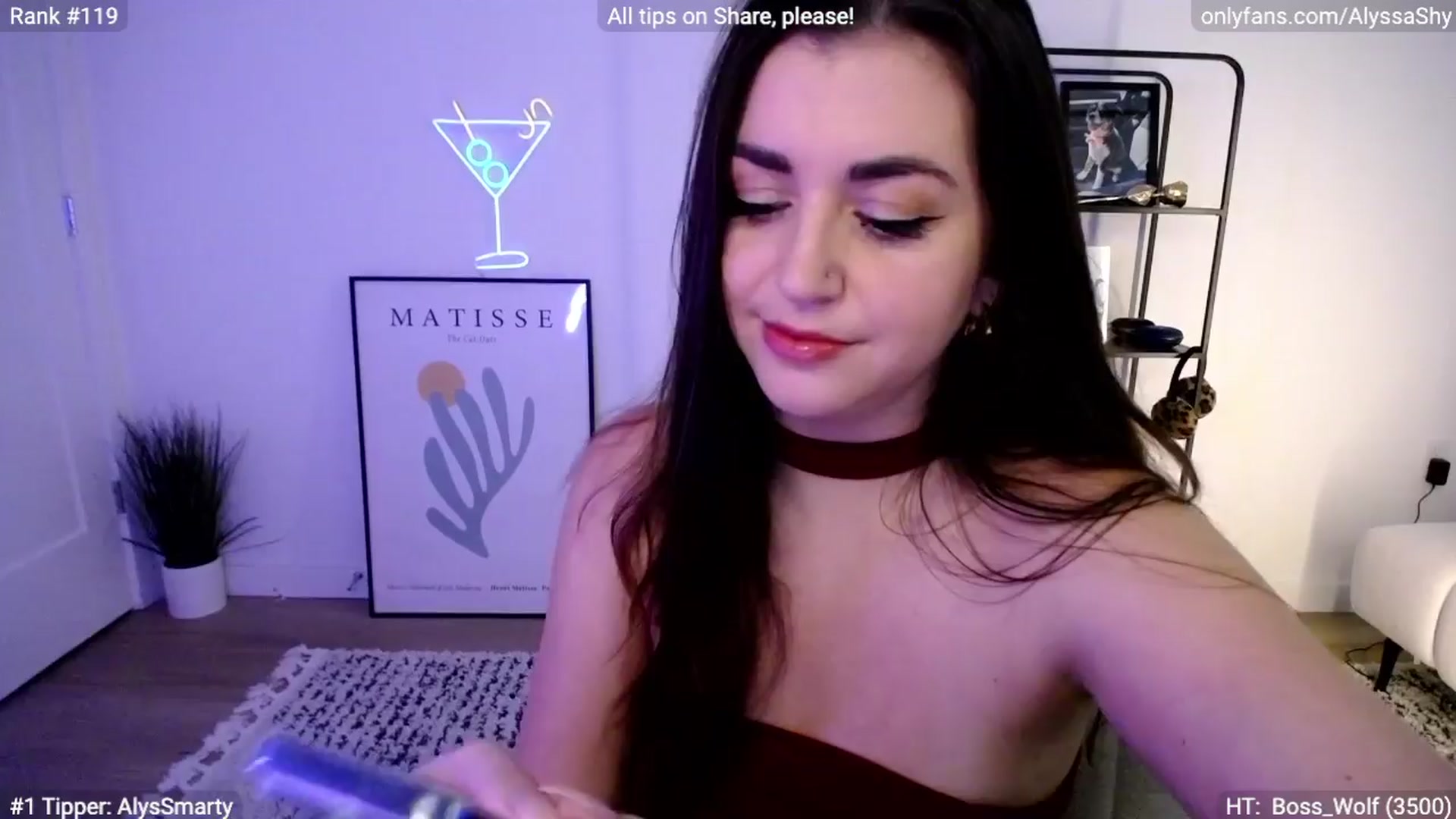 Gallery image thumbnail from AlyssaShy's myfreecams stream on, 03/20/2024, 22:54 image 10 of 20
