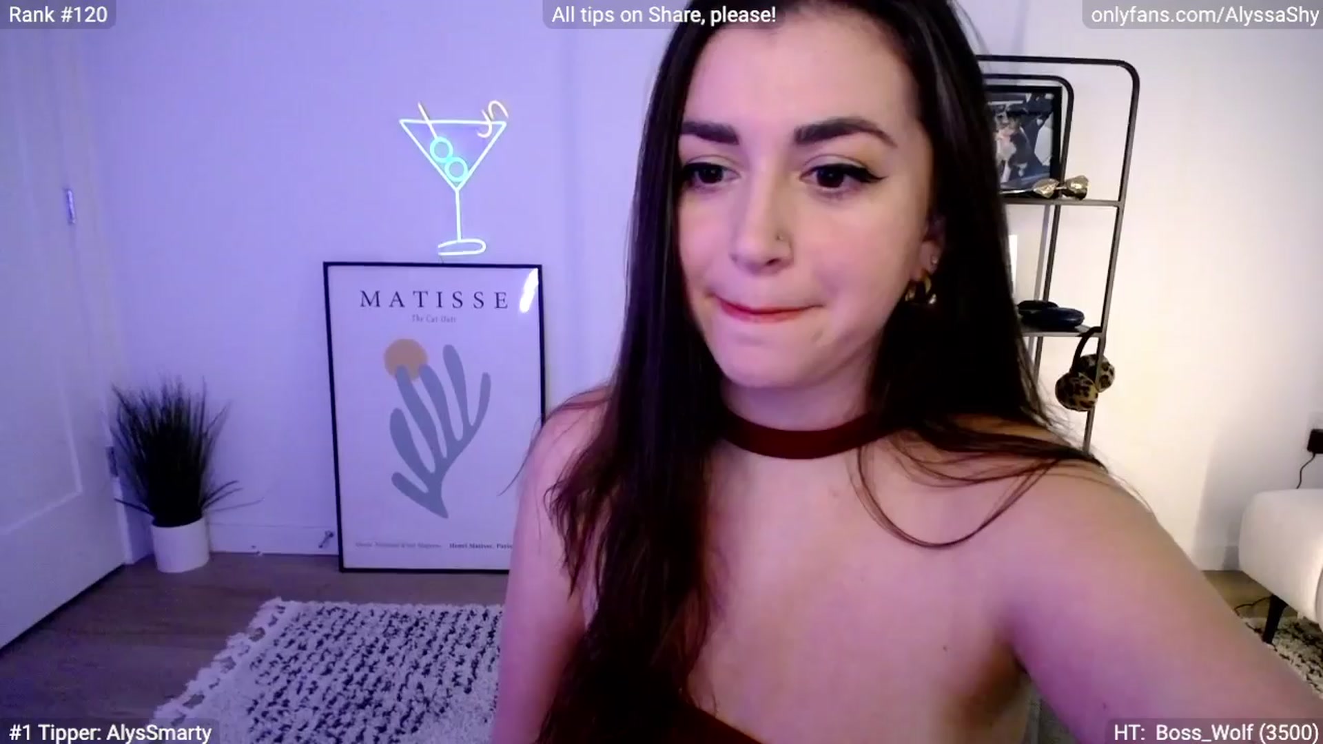 Gallery image thumbnail from AlyssaShy's myfreecams stream on, 03/20/2024, 22:54 image 7 of 20