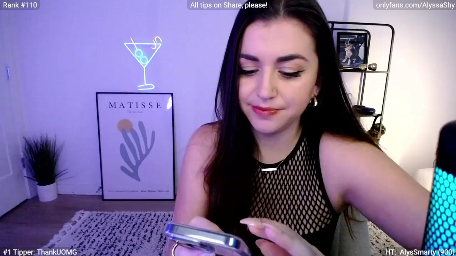 Gallery image thumbnail from AlyssaShy's myfreecams stream on, 03/21/2024, 22:59 image 12 of 20