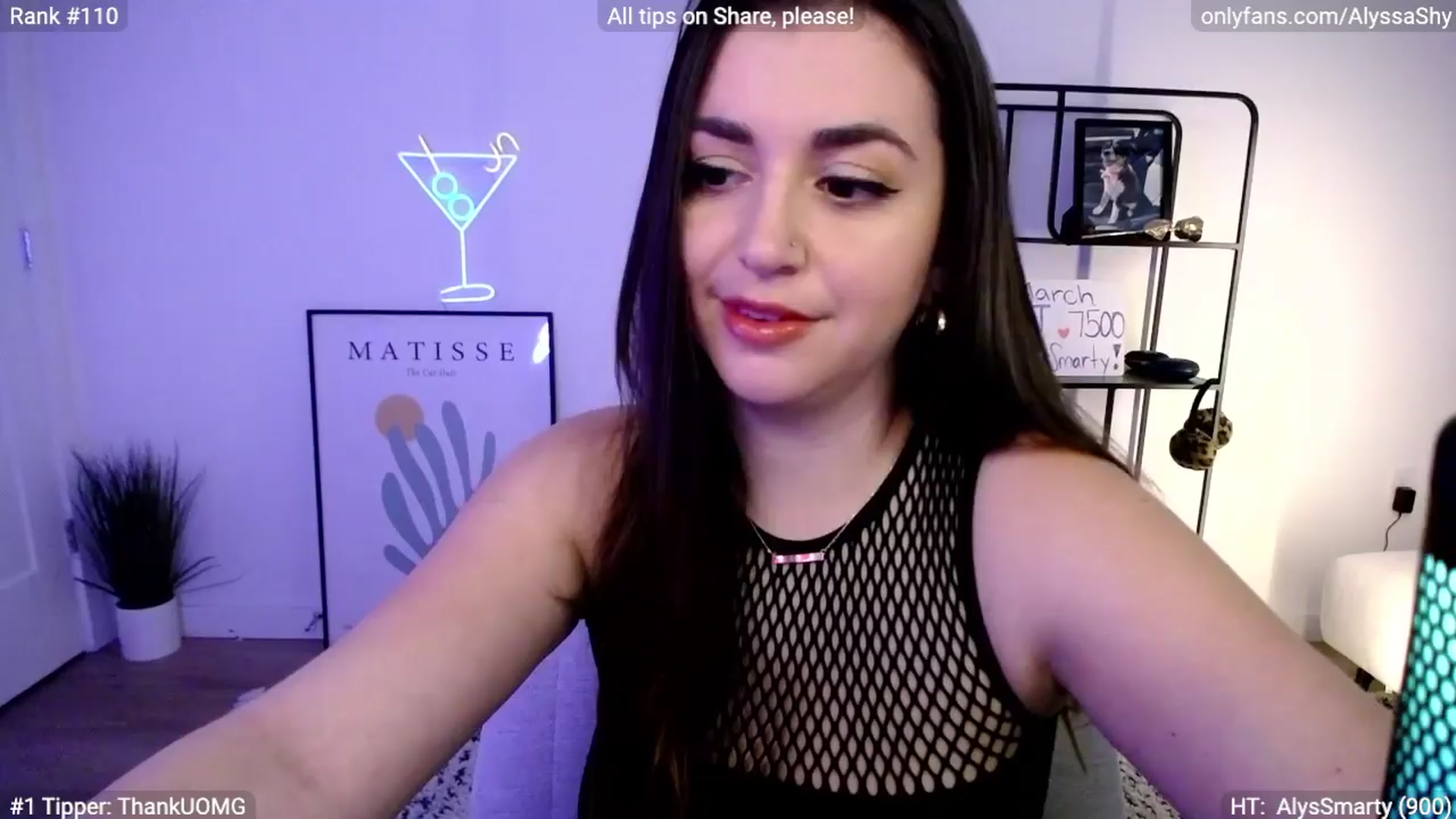 Gallery image thumbnail from AlyssaShy's myfreecams stream on, 03/21/2024, 22:59 image 14 of 20