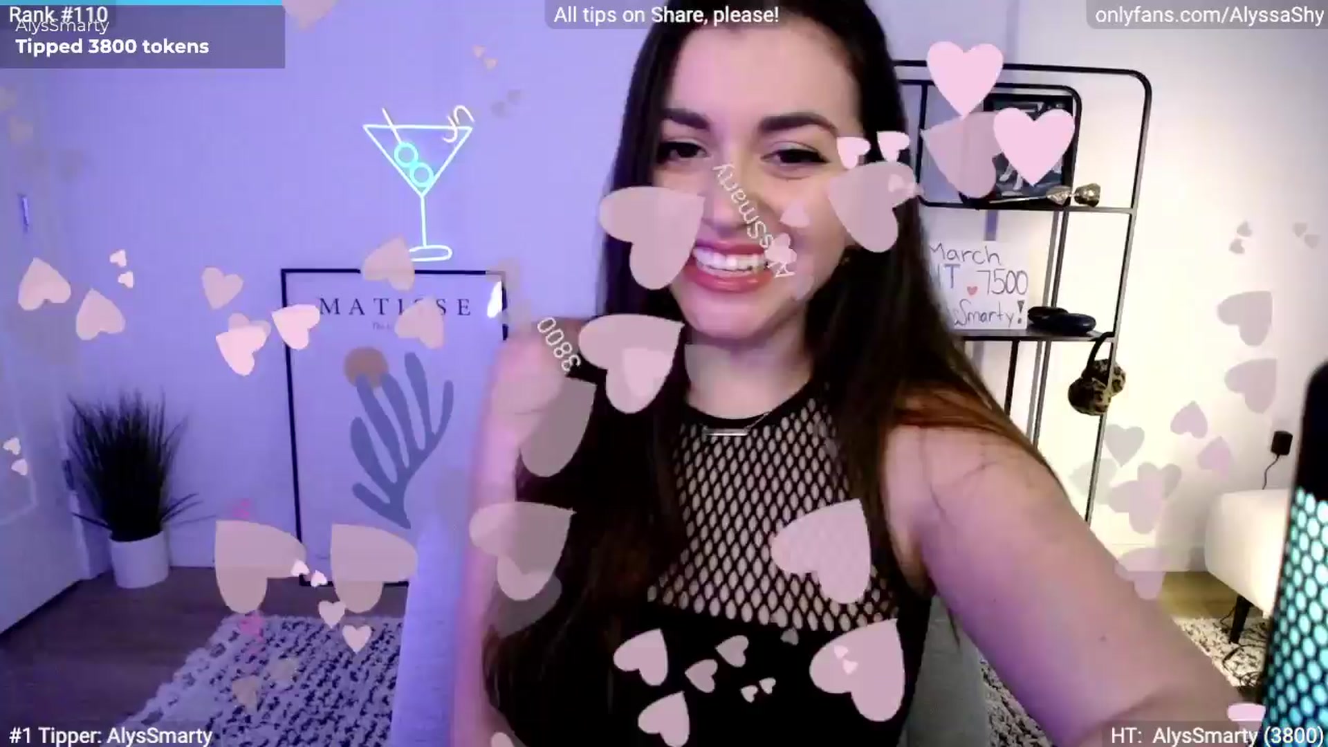 Gallery image thumbnail from AlyssaShy's myfreecams stream on, 03/21/2024, 22:59 image 16 of 20