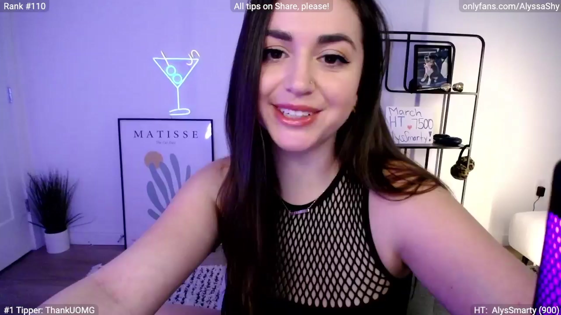 Gallery image thumbnail from AlyssaShy's myfreecams stream on, 03/21/2024, 22:59 image 15 of 20