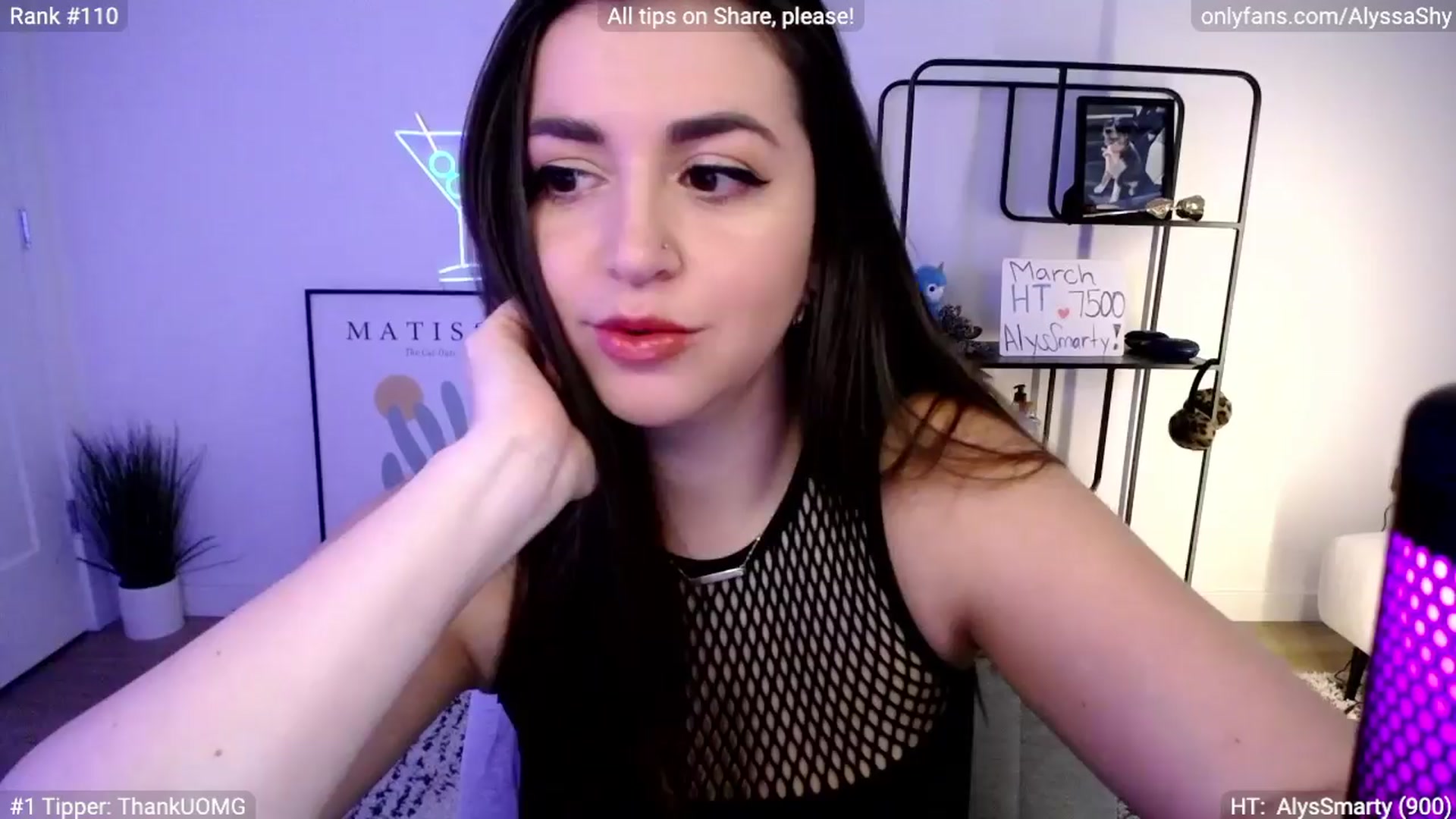 Gallery image thumbnail from AlyssaShy's myfreecams stream on, 03/21/2024, 22:59 image 11 of 20