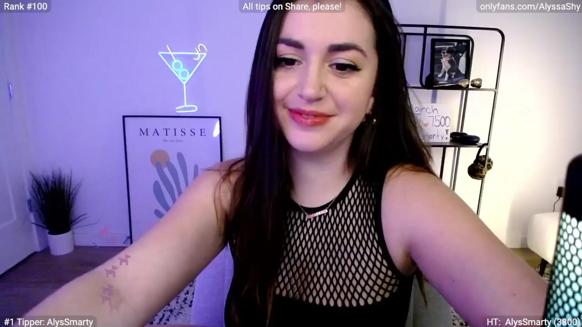 Gallery image thumbnail from AlyssaShy's myfreecams stream on, 03/21/2024, 22:59 image 18 of 20