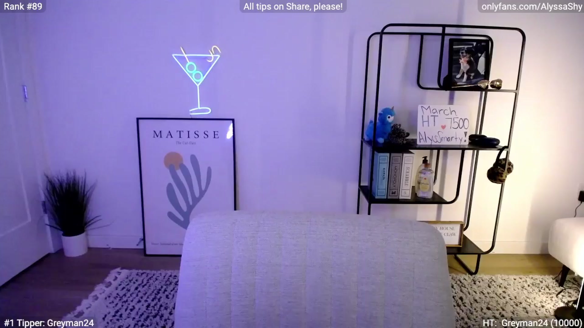Gallery image thumbnail from AlyssaShy's myfreecams stream on, 03/22/2024, 23:29 image 10 of 20