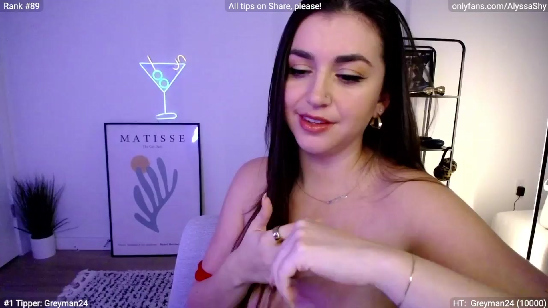 Gallery image thumbnail from AlyssaShy's myfreecams stream on, 03/22/2024, 23:29 image 15 of 20