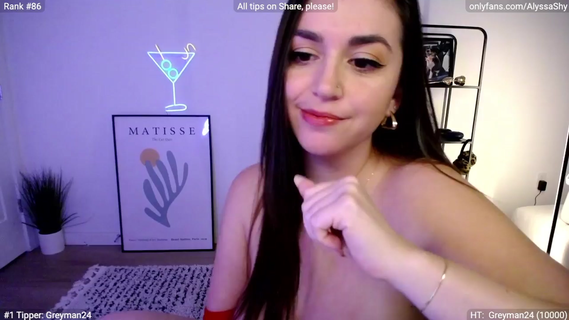 Gallery image thumbnail from AlyssaShy's myfreecams stream on, 03/22/2024, 23:29 image 19 of 20
