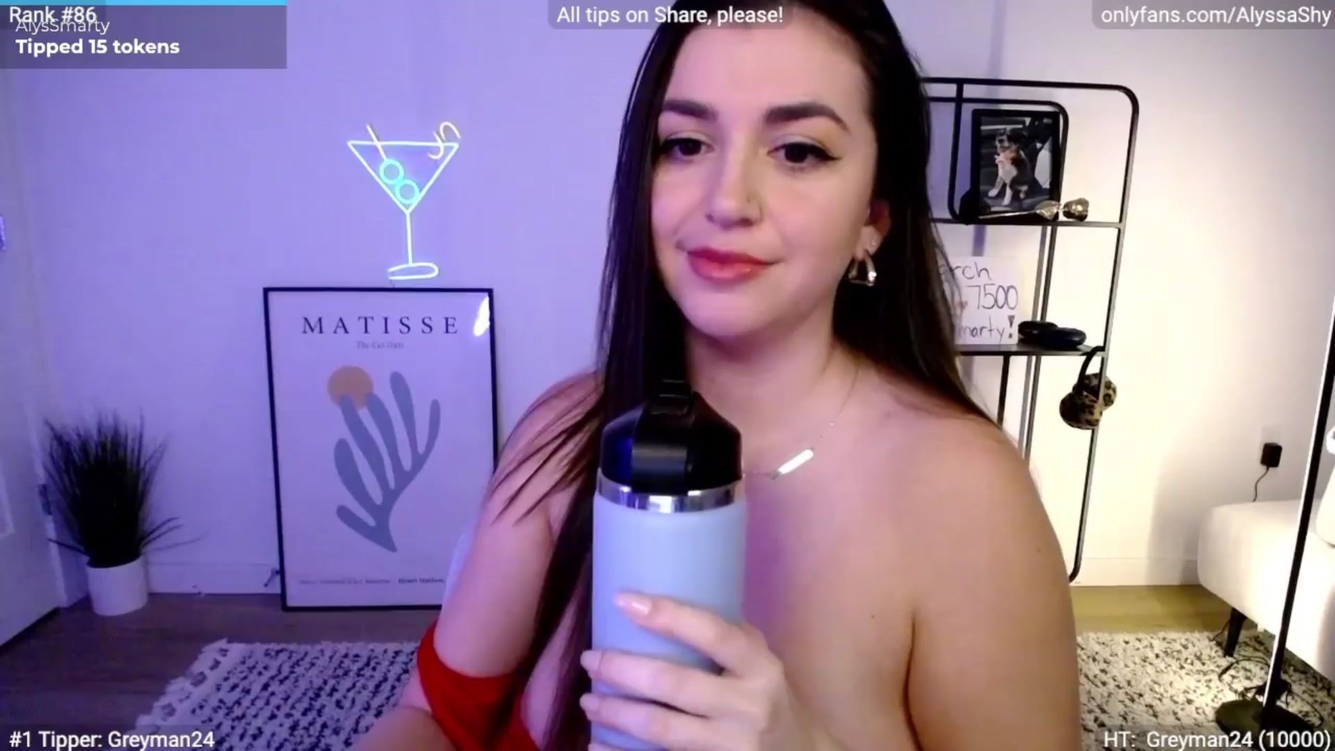 Gallery image thumbnail from AlyssaShy's myfreecams stream on, 03/22/2024, 23:29 image 20 of 20