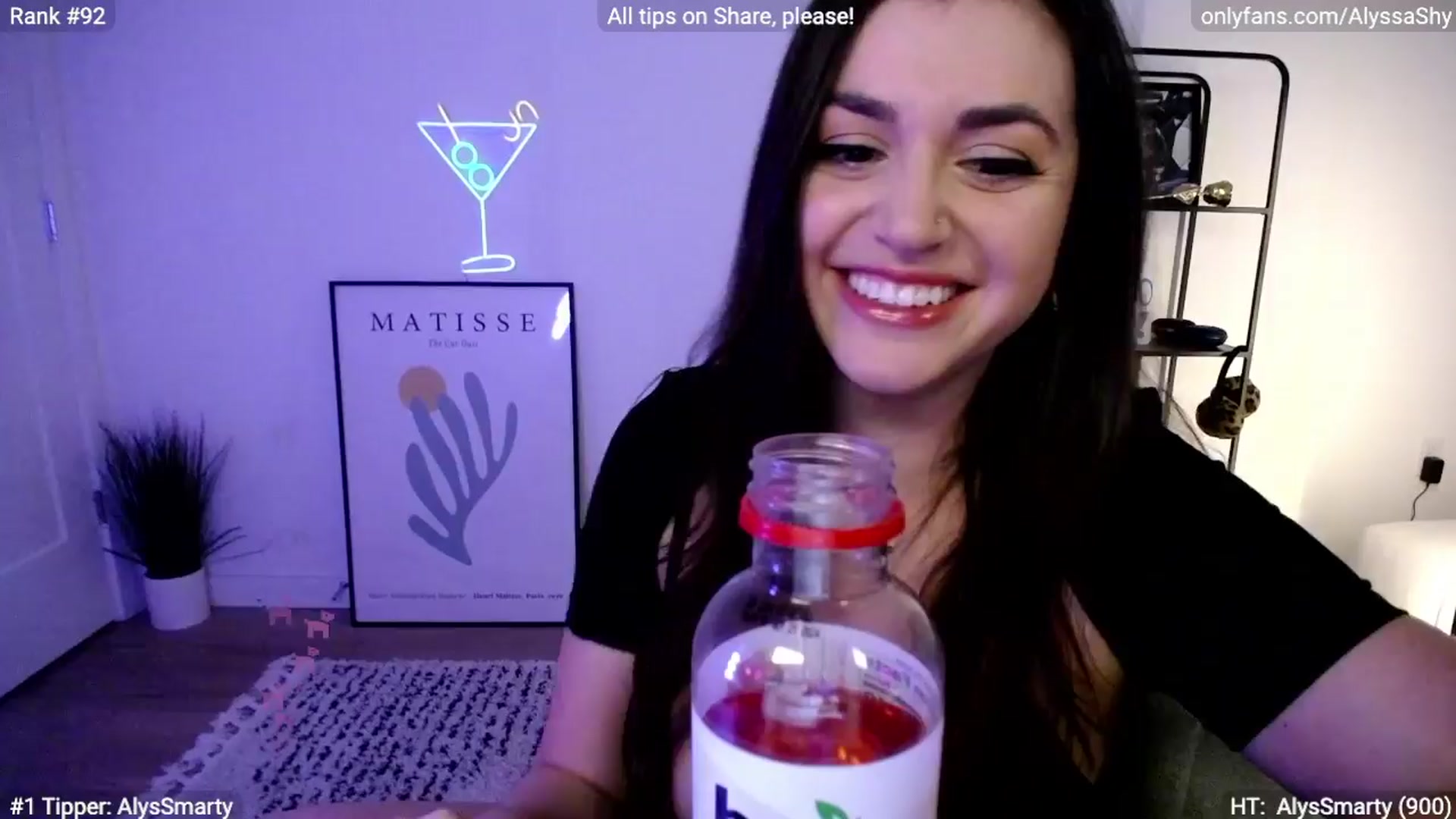 Gallery image thumbnail from AlyssaShy's myfreecams stream on, 03/24/2024, 24:01 image 2 of 20