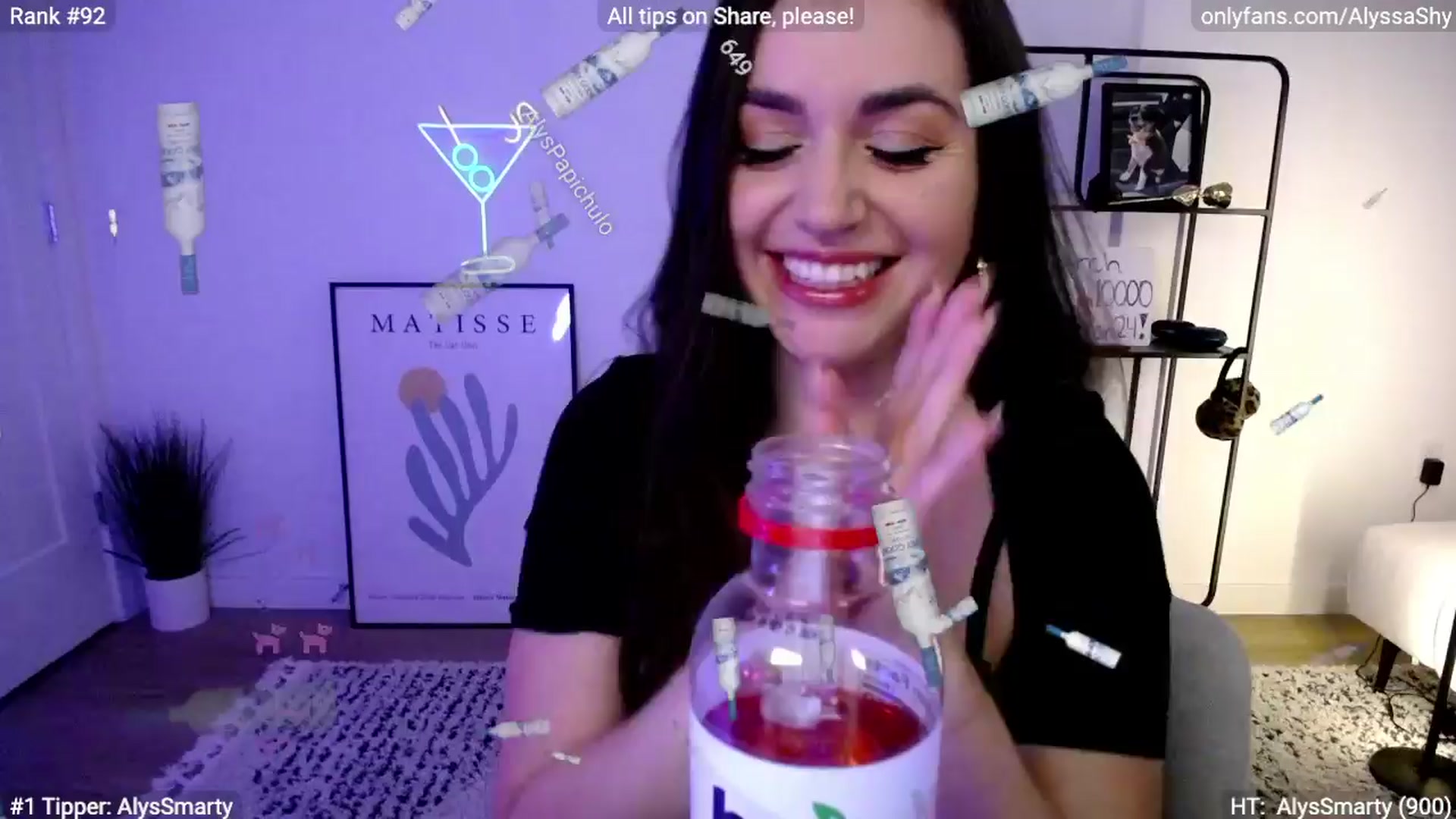 Gallery image thumbnail from AlyssaShy's myfreecams stream on, 03/24/2024, 24:01 image 3 of 20