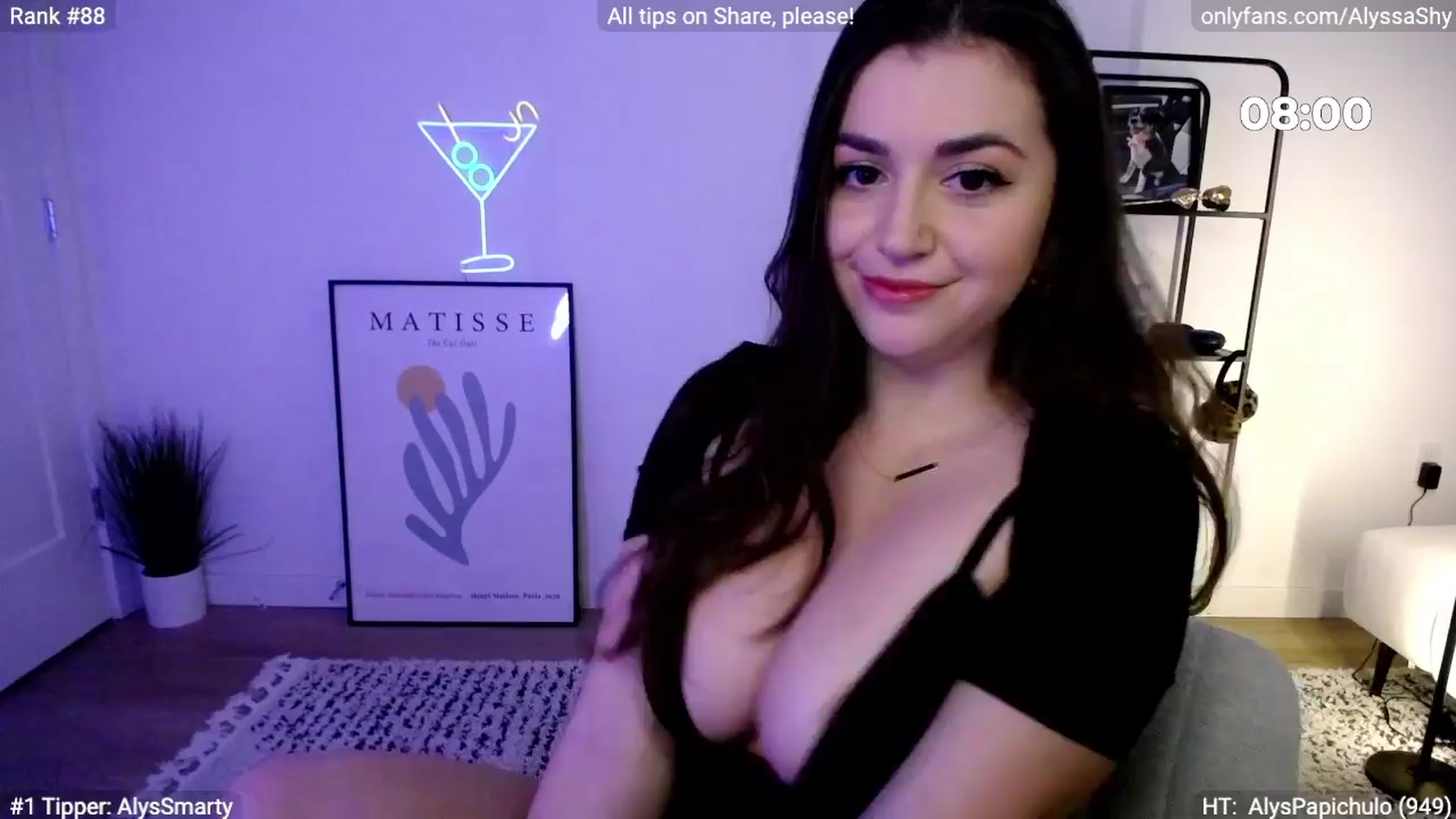Gallery image thumbnail from AlyssaShy's myfreecams stream on, 03/24/2024, 24:01 image 14 of 20