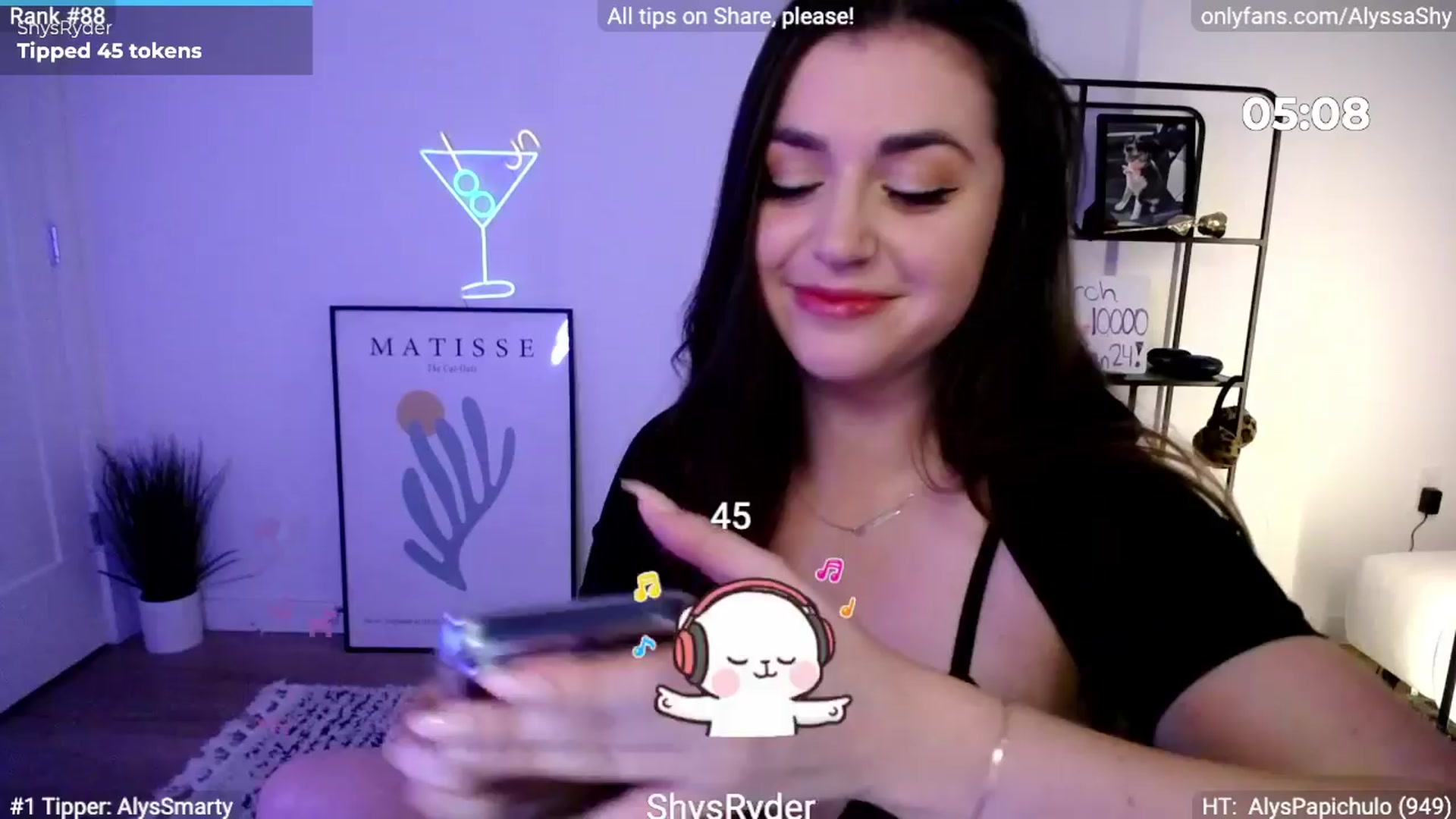 Gallery image thumbnail from AlyssaShy's myfreecams stream on, 03/24/2024, 24:01 image 18 of 20