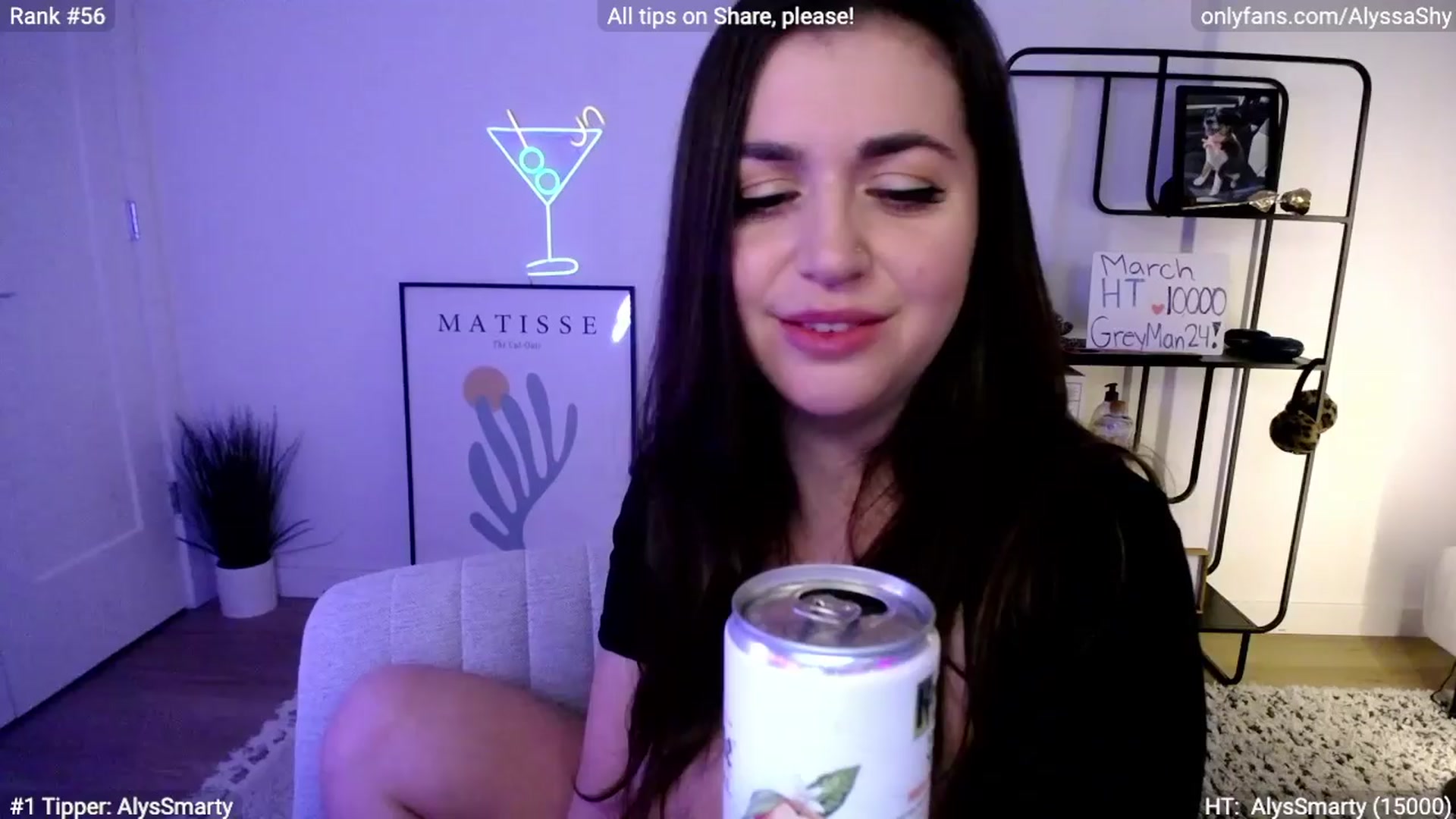 Gallery image thumbnail from AlyssaShy's myfreecams stream on, 03/24/2024, 06:18 image 14 of 20