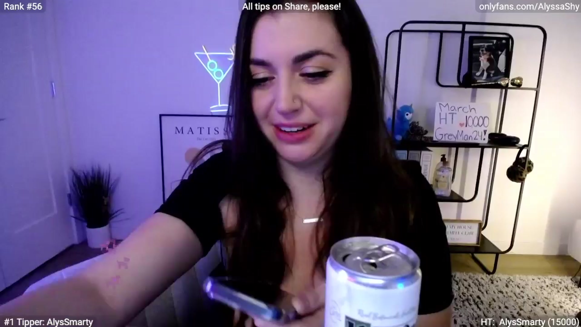 Gallery image thumbnail from AlyssaShy's myfreecams stream on, 03/24/2024, 06:18 image 13 of 20