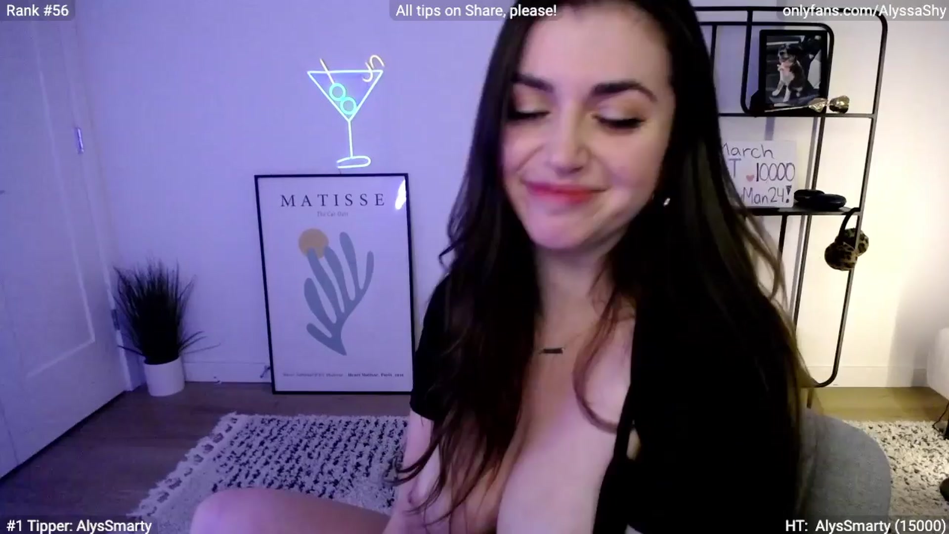 Gallery image thumbnail from AlyssaShy's myfreecams stream on, 03/24/2024, 06:18 image 2 of 20