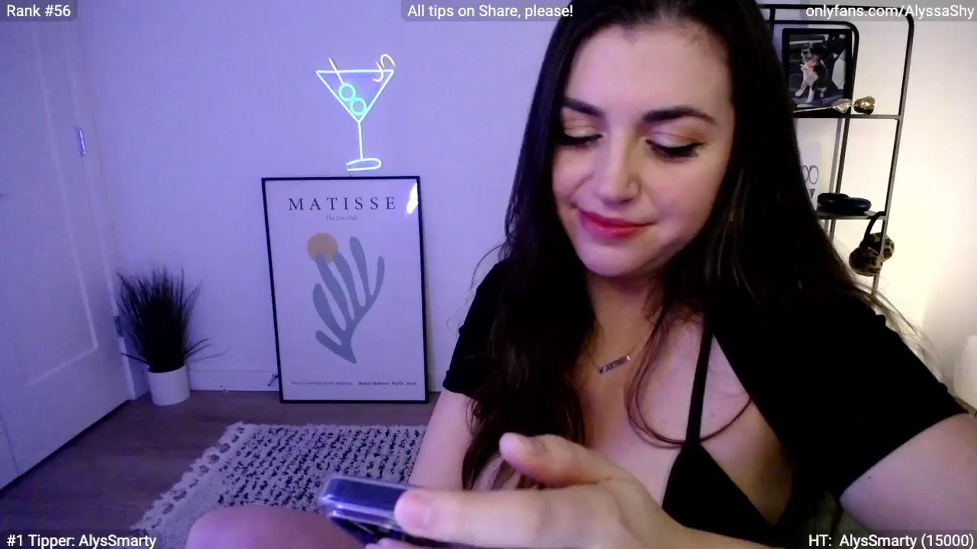 Gallery image thumbnail from AlyssaShy's myfreecams stream on, 03/24/2024, 06:18 image 4 of 20
